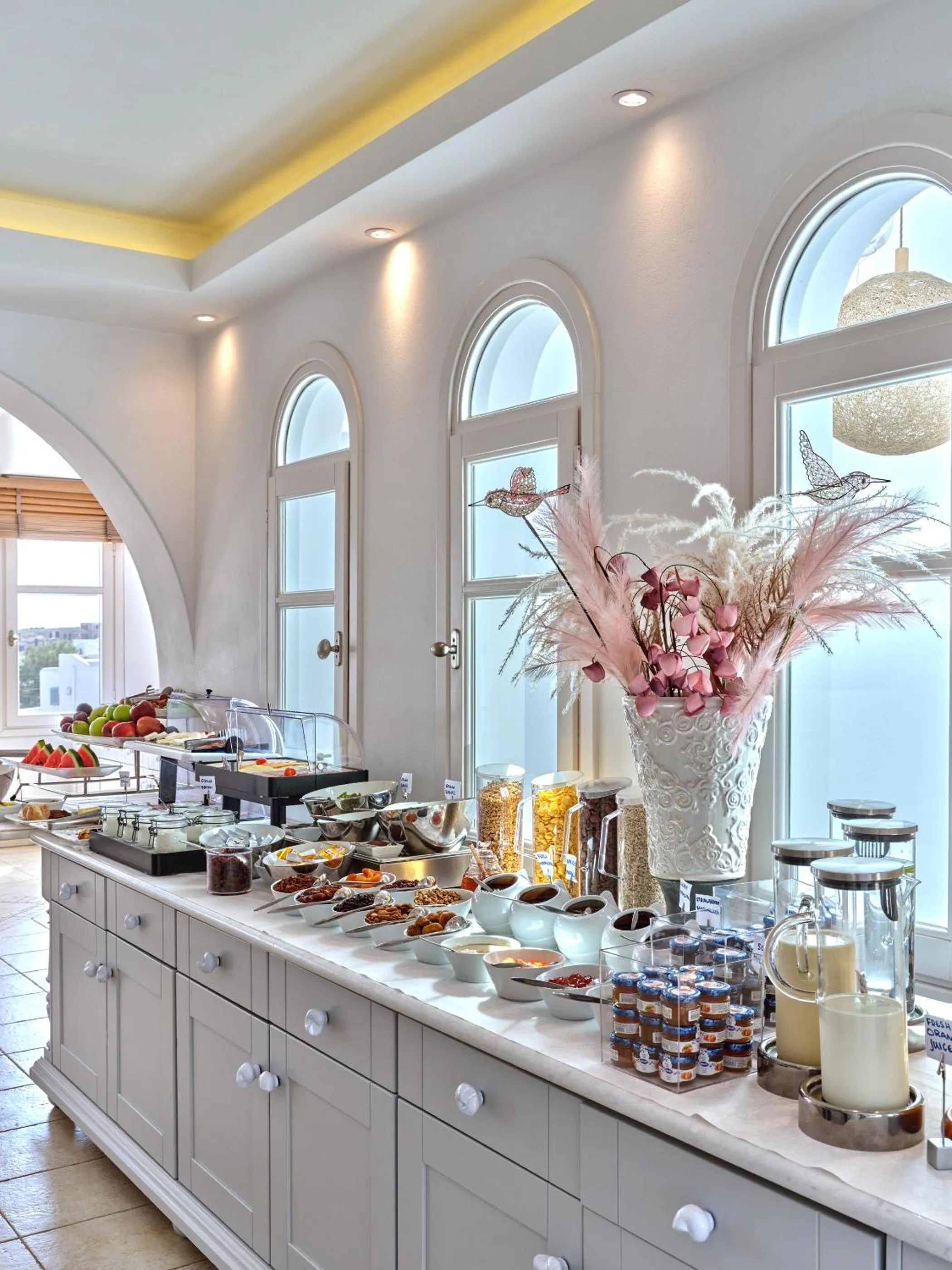 Breakfast in Stelia Mare Boutique Hotel