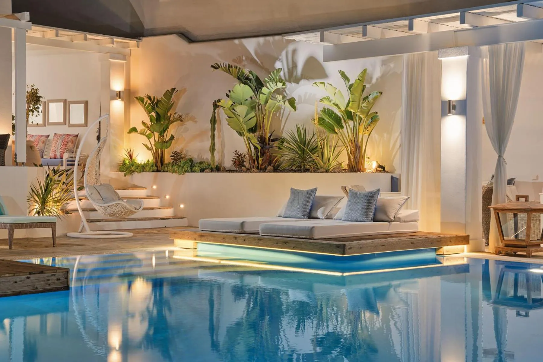 Swimming pool in Stelia Mare Boutique Hotel