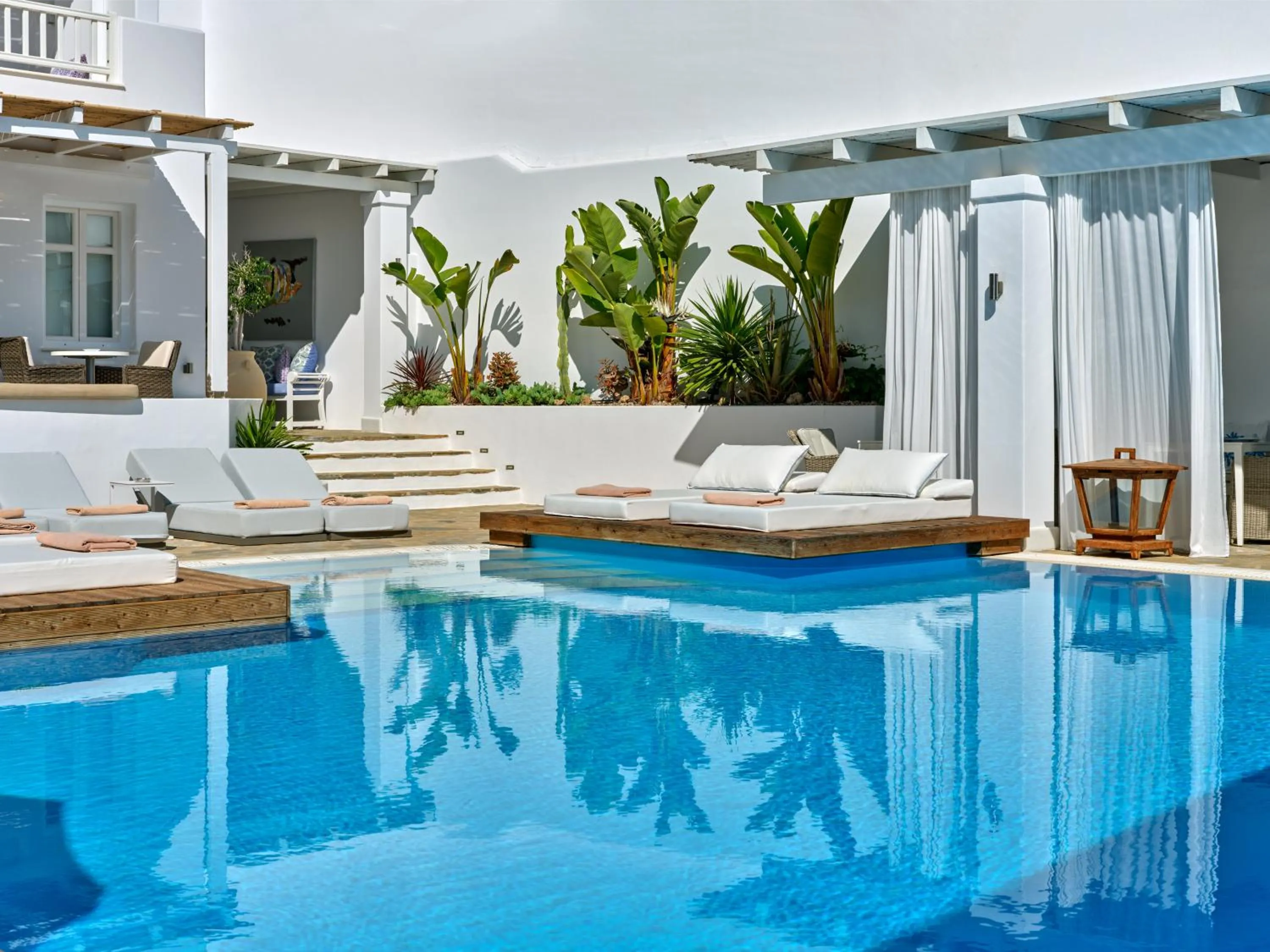 Swimming pool in Stelia Mare Boutique Hotel