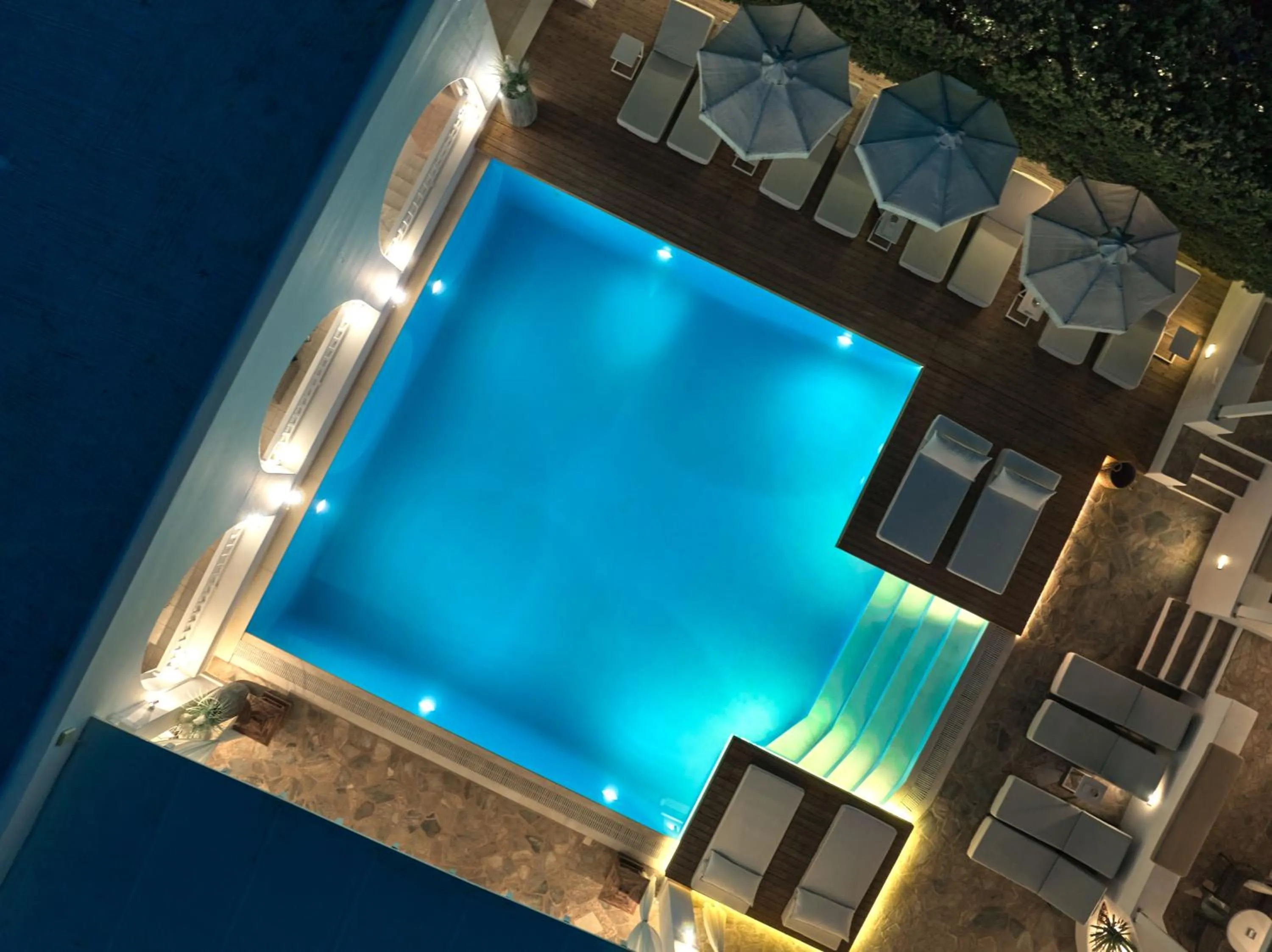 Swimming pool in Stelia Mare Boutique Hotel