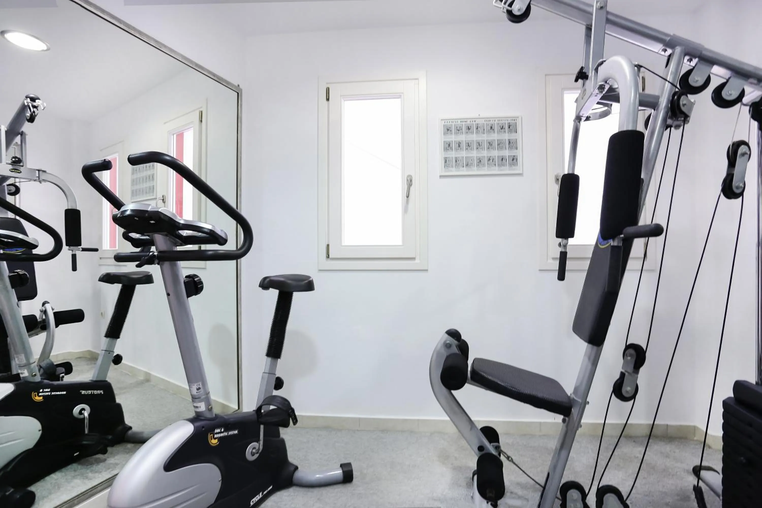 Fitness centre/facilities in Stelia Mare Boutique Hotel