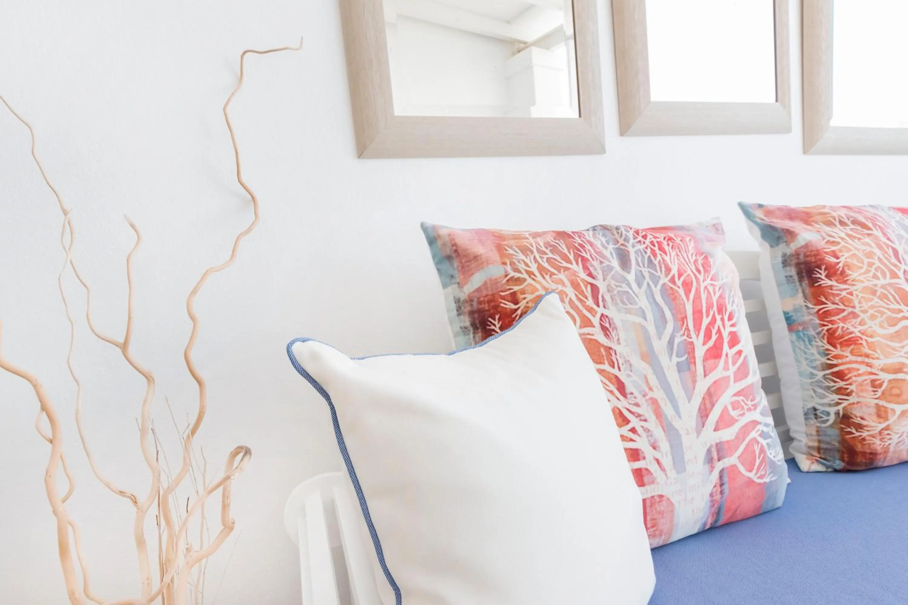 Bed in Stelia Mare Boutique Hotel