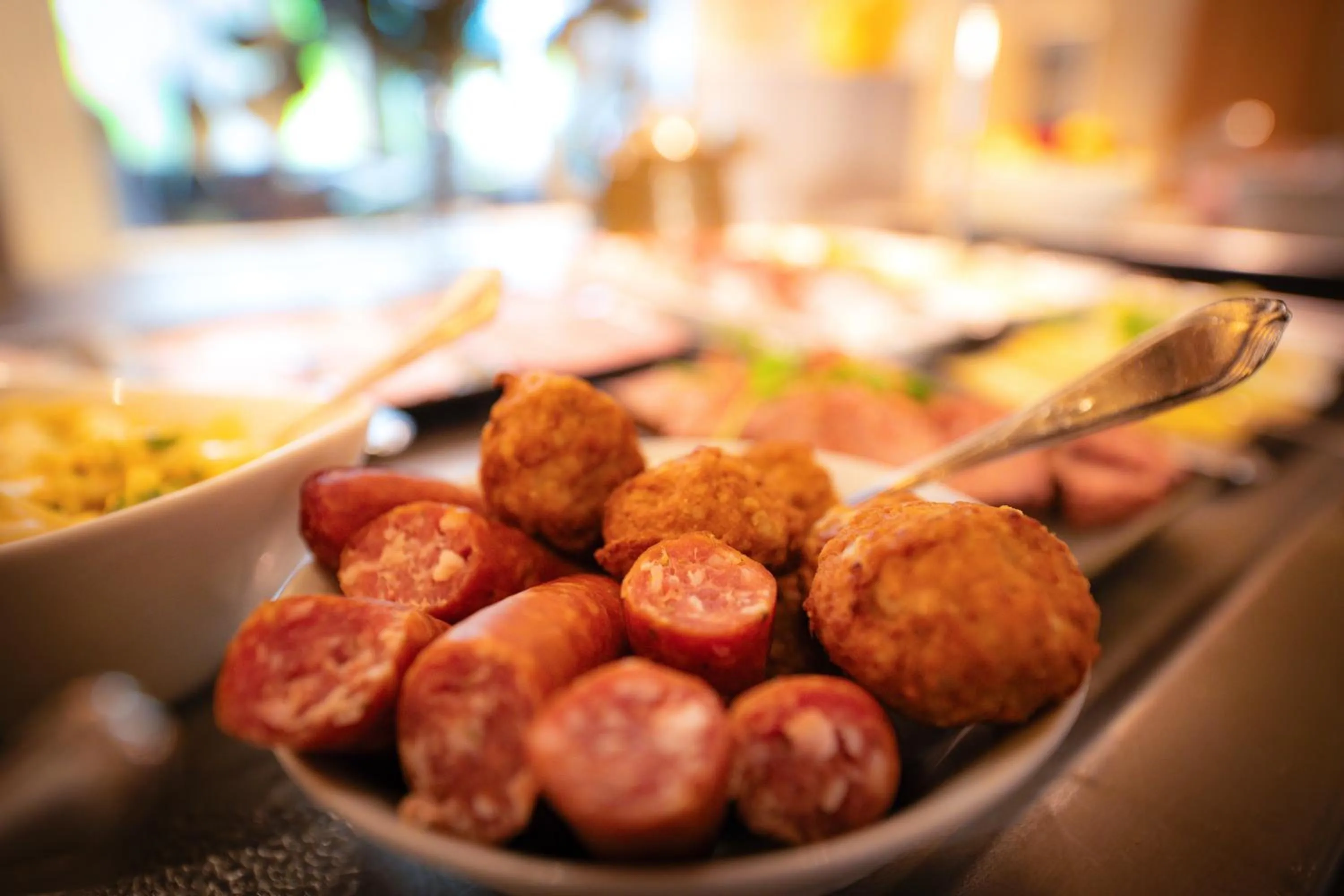 Buffet breakfast in Hotel Sonnenhof