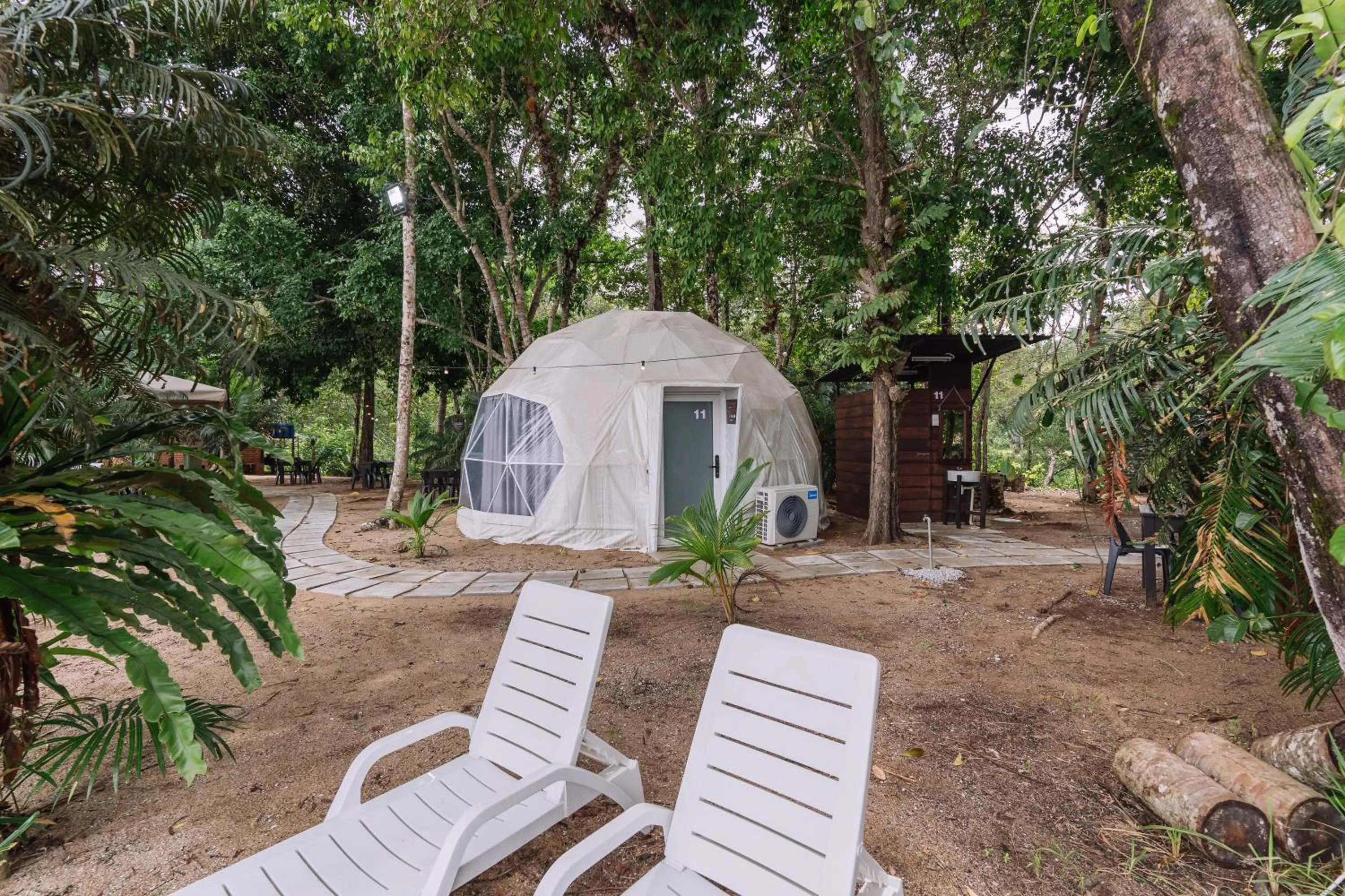 Seating area in Roxy Telok Serabang
