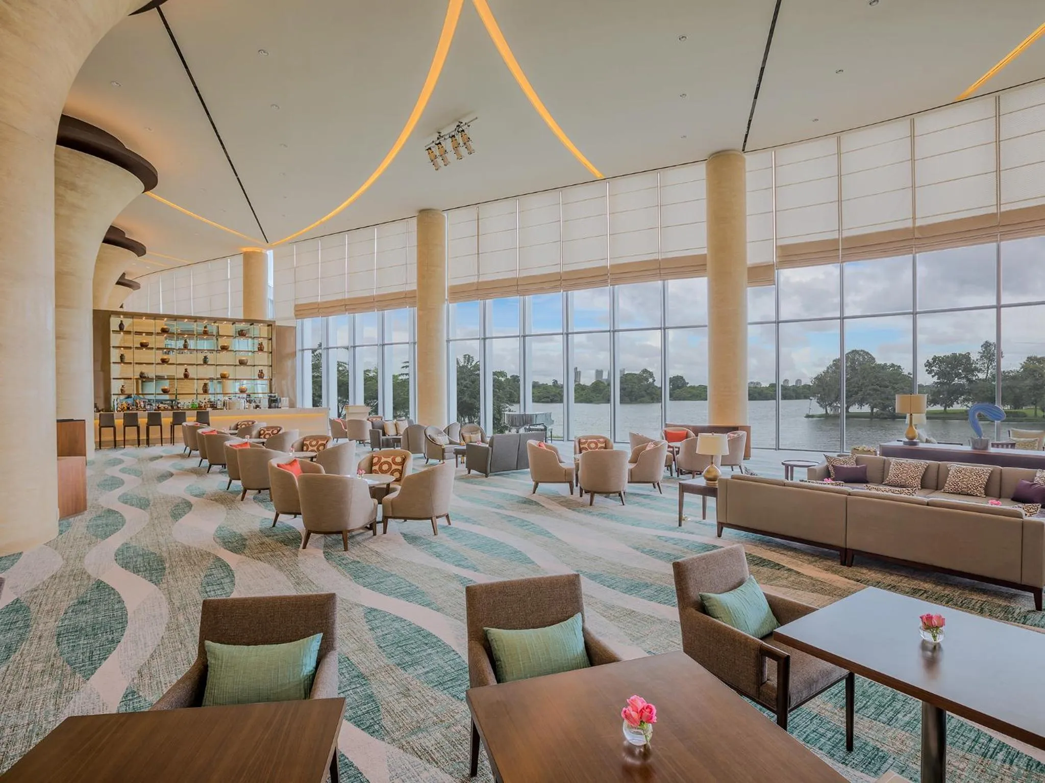 Lounge or bar in LOTTE Hotel Serviced Apartment