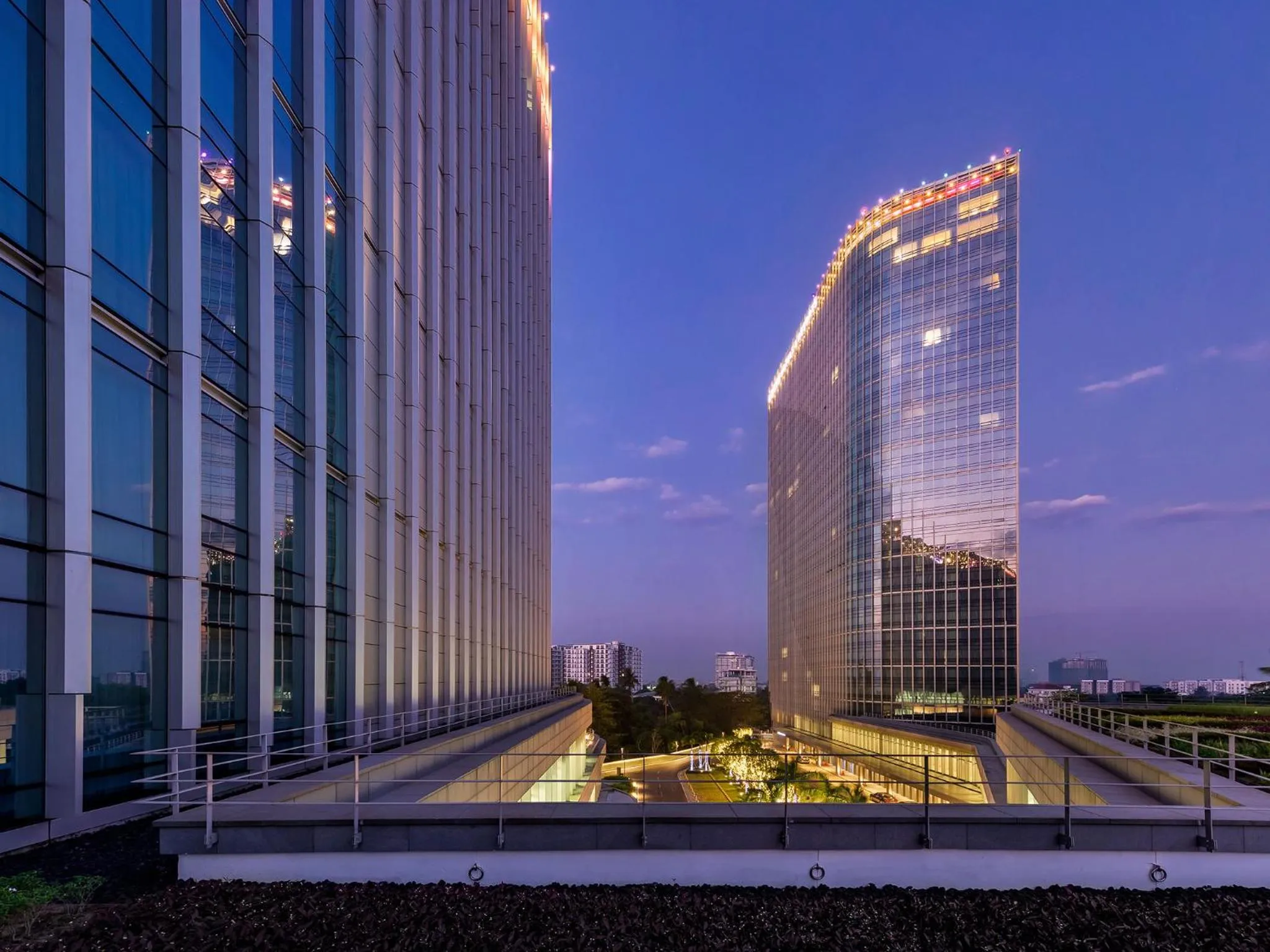 Property building in LOTTE Hotel Serviced Apartment