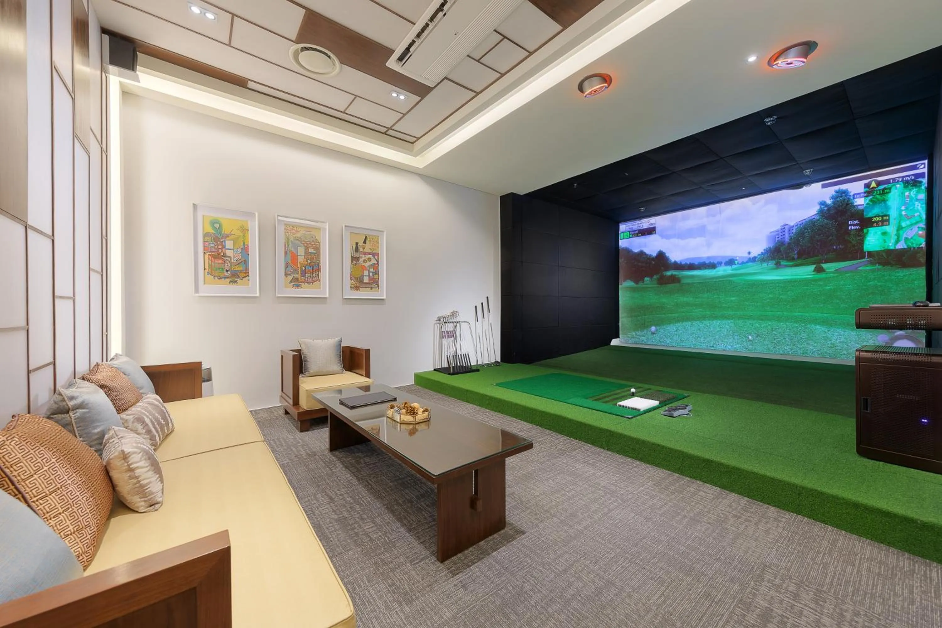 Minigolf in LOTTE Hotel Serviced Apartment