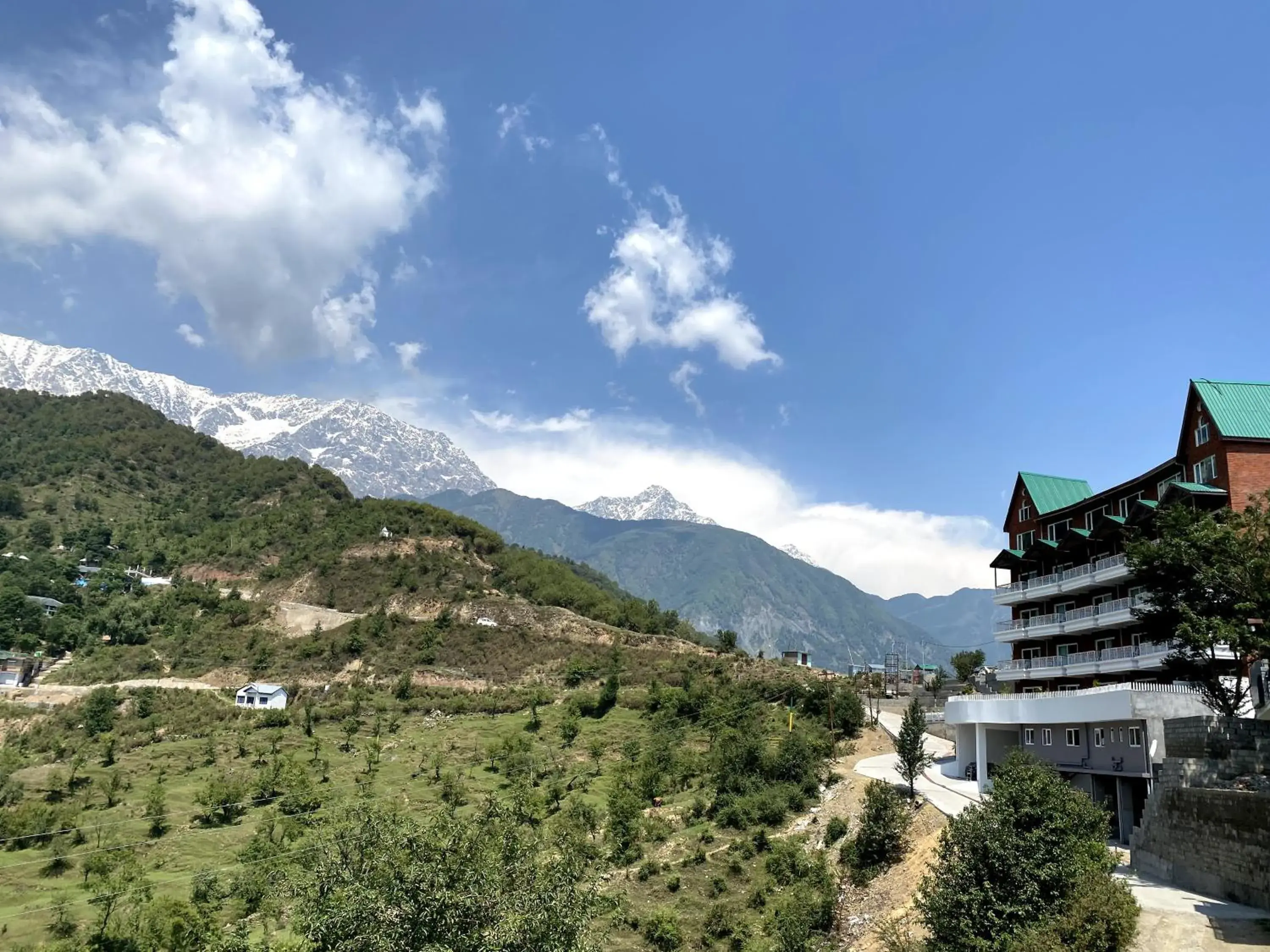 Property building in juSTa Birding Resort & Spa - Best Dhauladhar View Resort Property building in juSTa Birding Resort & Spa - Best Dhauladhar View Resort
