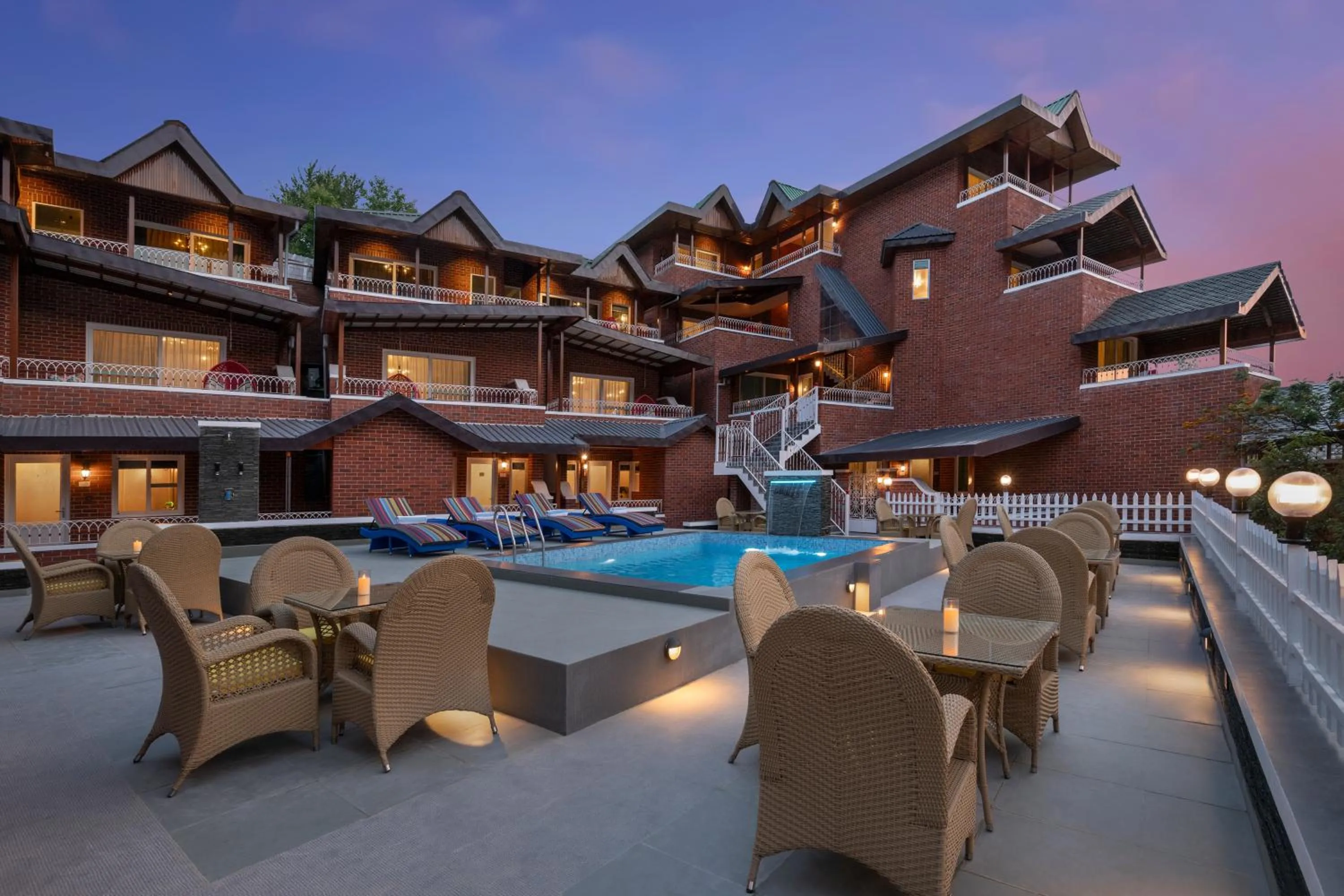 Property building in juSTa Birding Resort & Spa - Best Dhauladhar View Resort