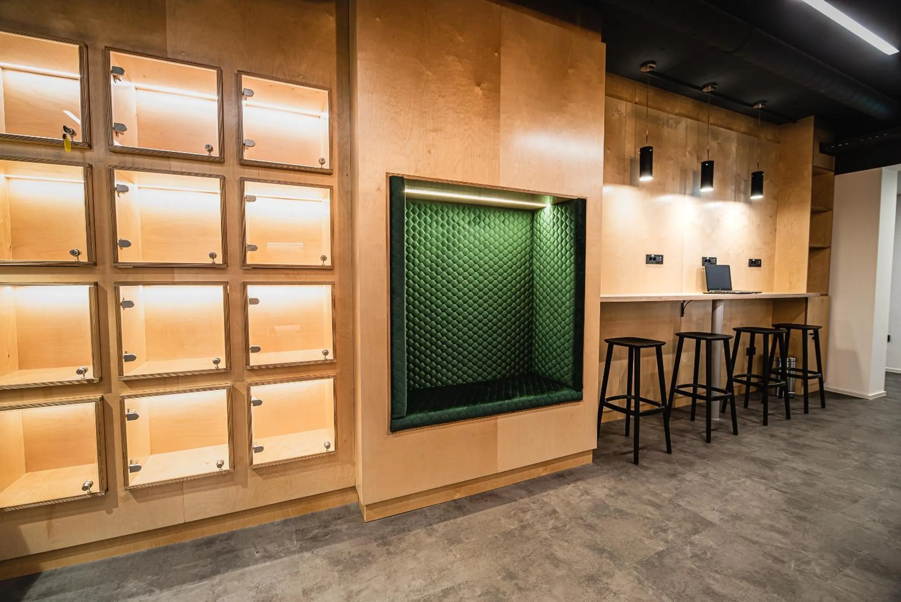 Seating area in Dragons Dream Hostel