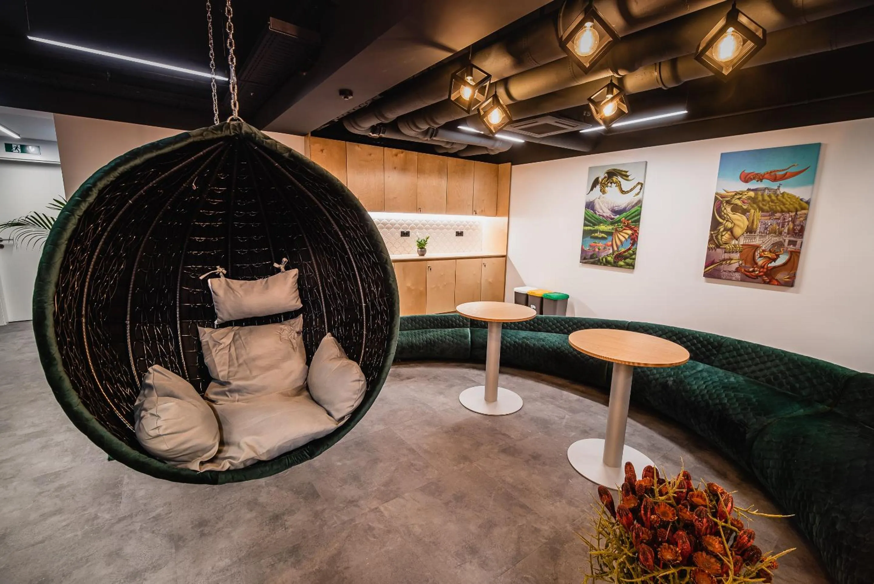 Lobby or reception in Dragons Dream Hostel