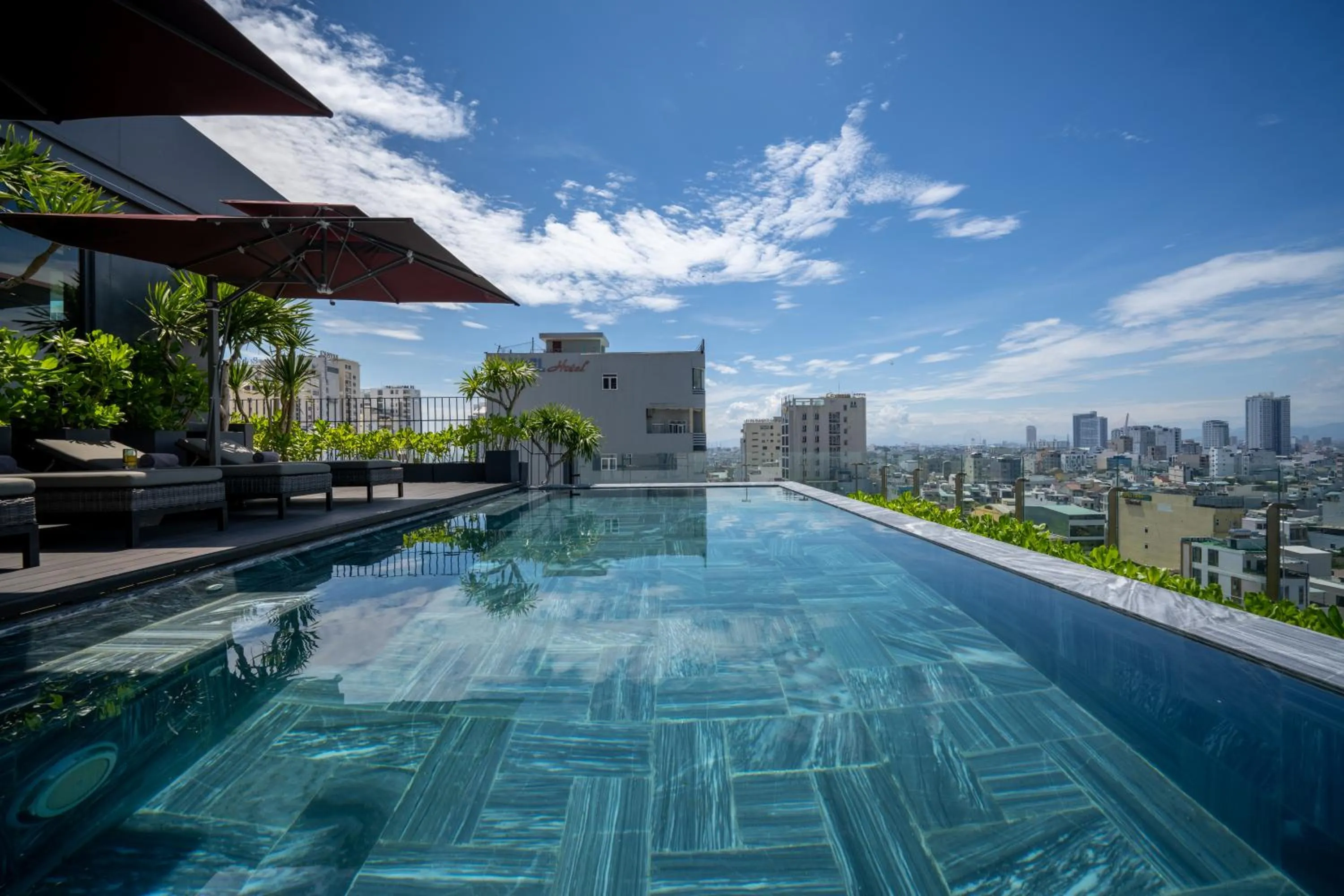 Pool view in LEGEND Boutique Hotel