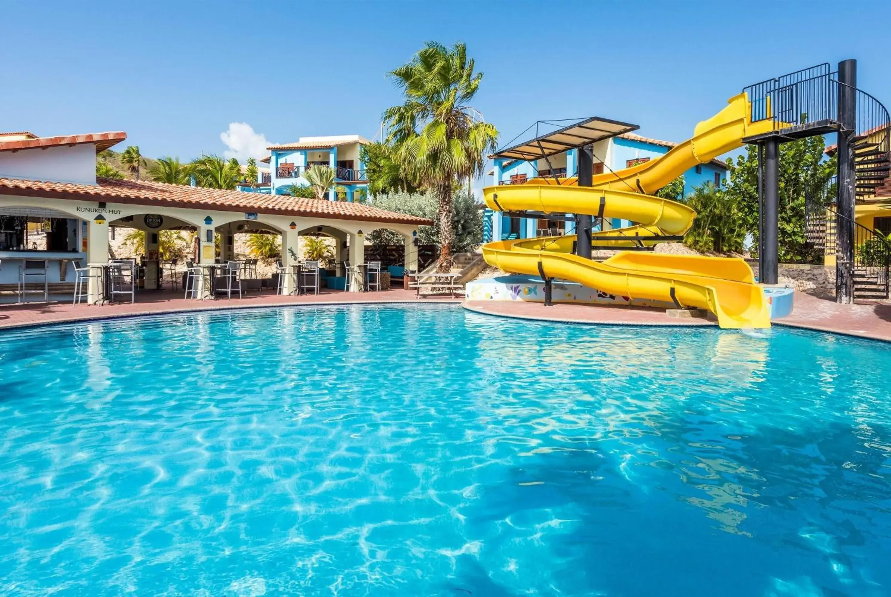 Pool view in Kunuku Resort All Inclusive Curacao, Trademark by Wyndham Pool view in Kunuku Resort All Inclusive Curacao, Trademark by Wyndham
