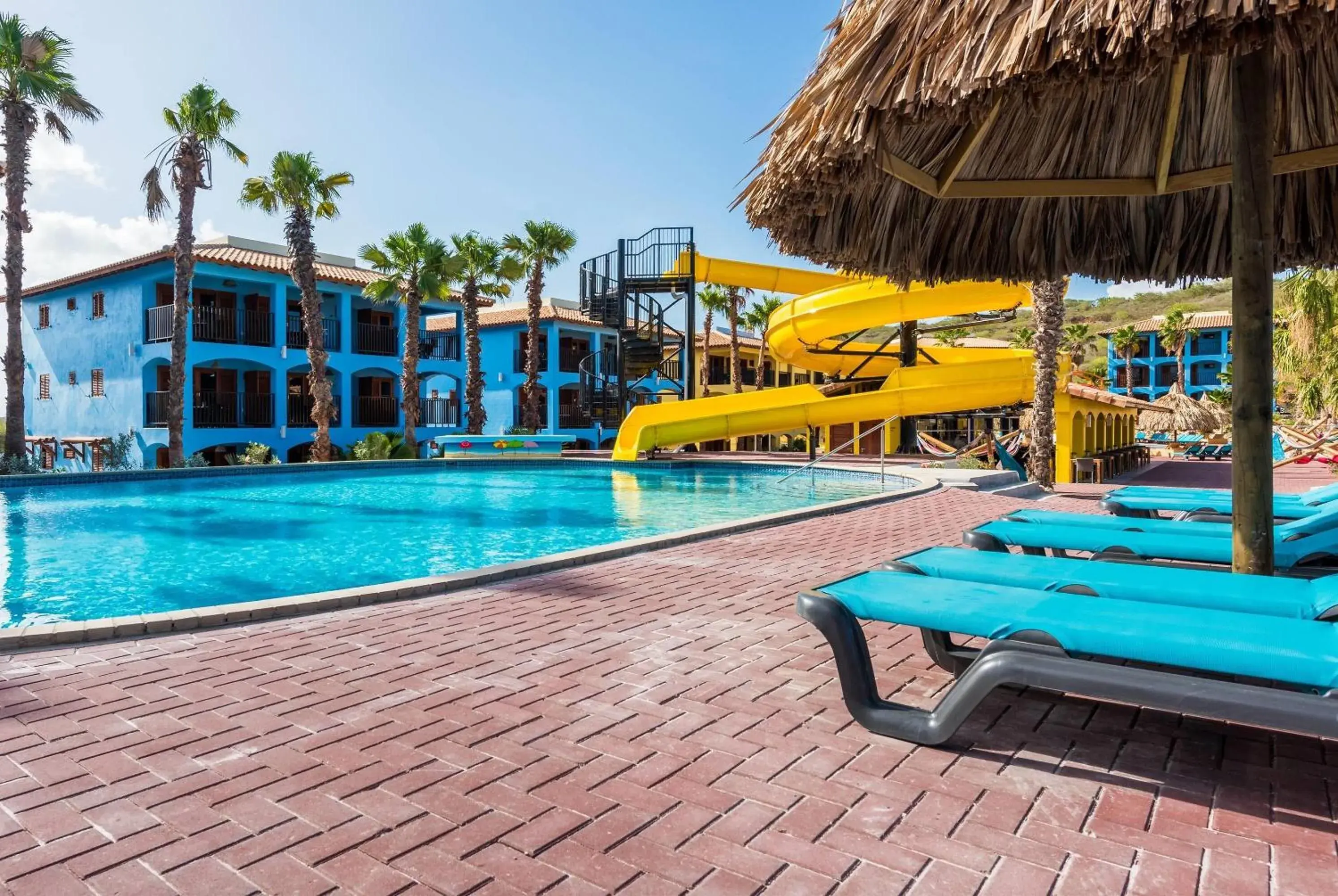 Pool view in Kunuku Resort All Inclusive Curacao, Trademark by Wyndham Pool view in Kunuku Resort All Inclusive Curacao, Trademark by Wyndham
