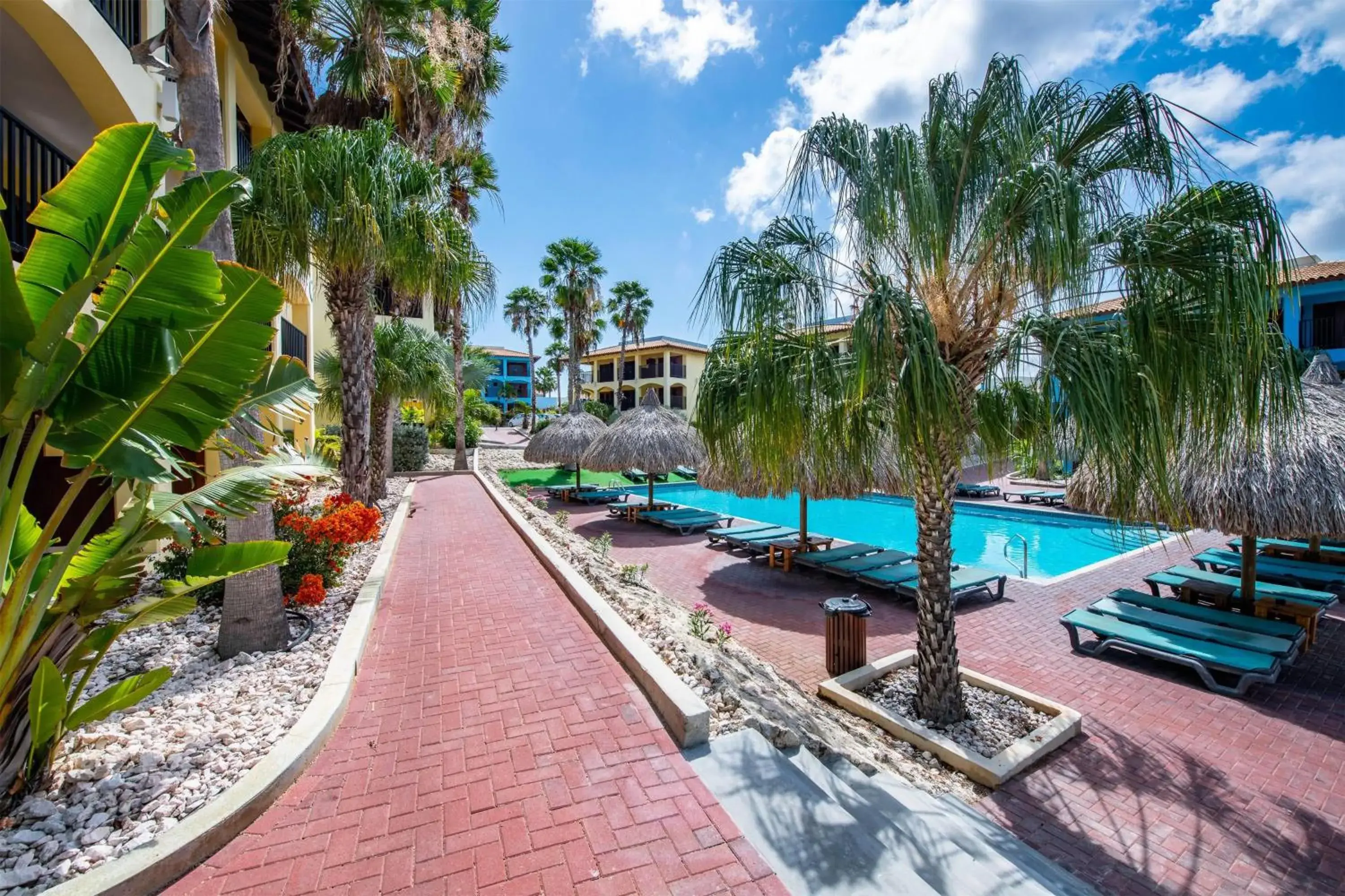 Pool view in Kunuku Resort All Inclusive Curacao, Trademark by Wyndham Pool view in Kunuku Resort All Inclusive Curacao, Trademark by Wyndham