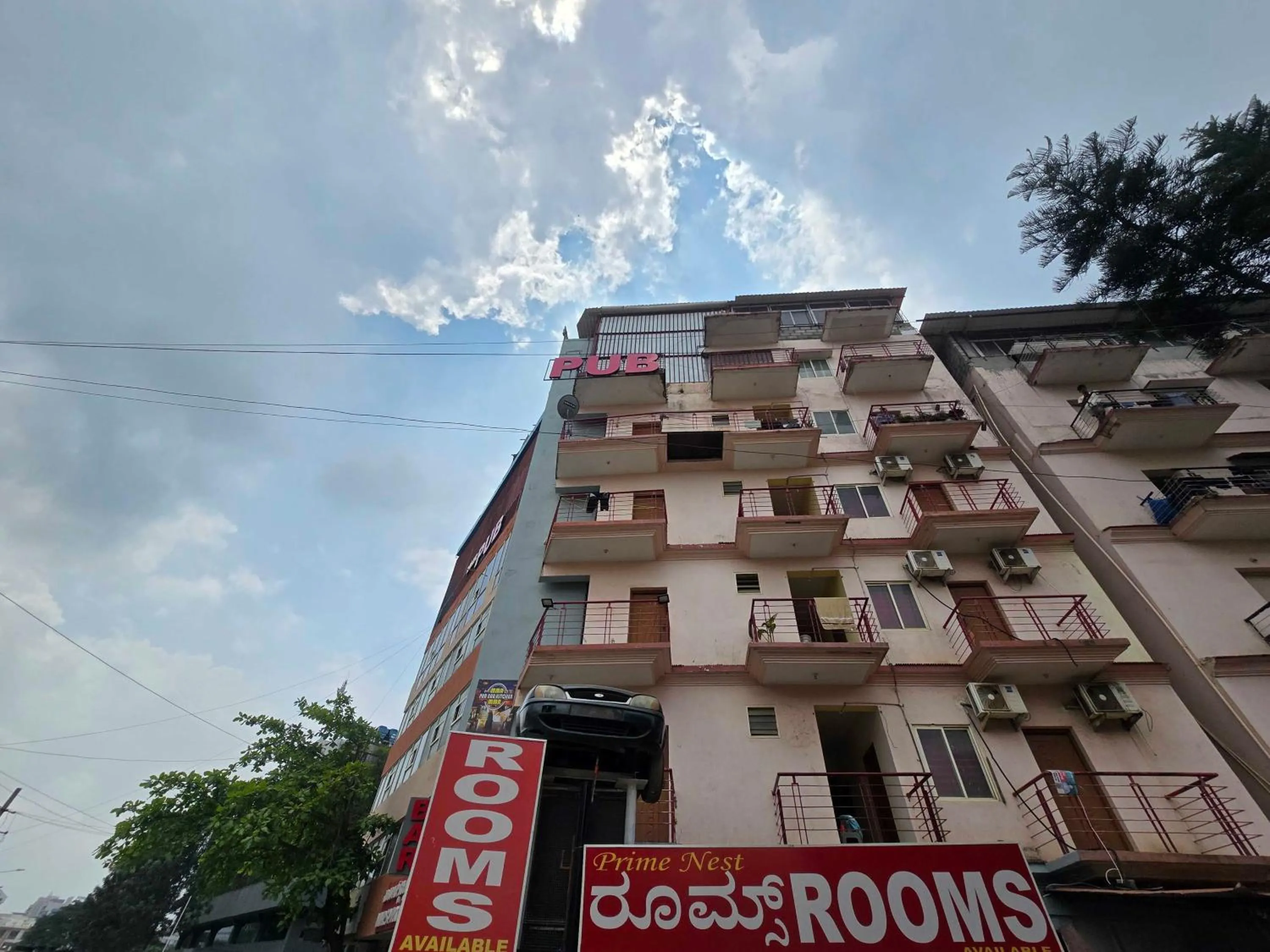 Facade/entrance in Hotel O PRIME NEST ROOMS