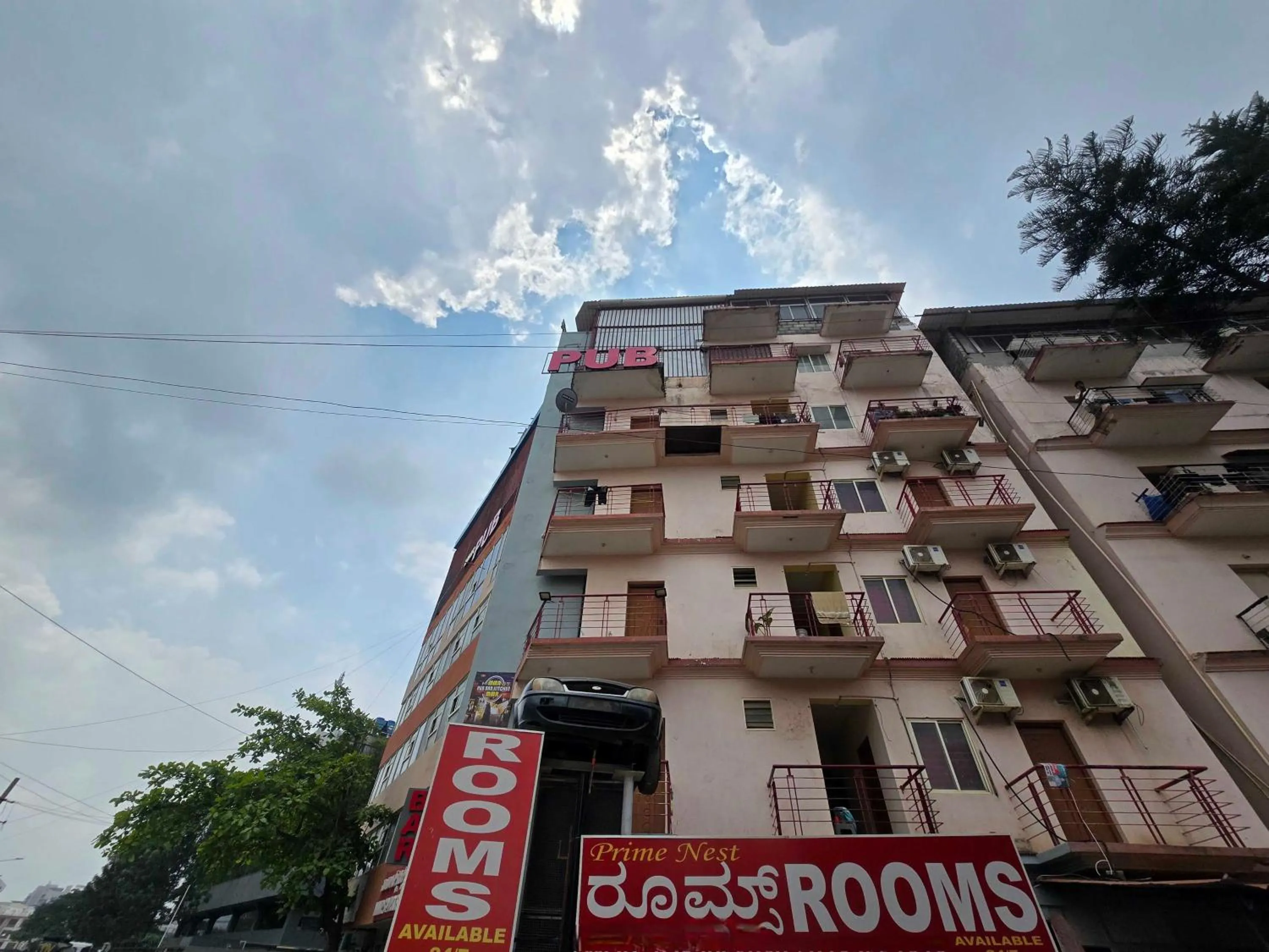 Facade/entrance in Hotel O PRIME NEST ROOMS