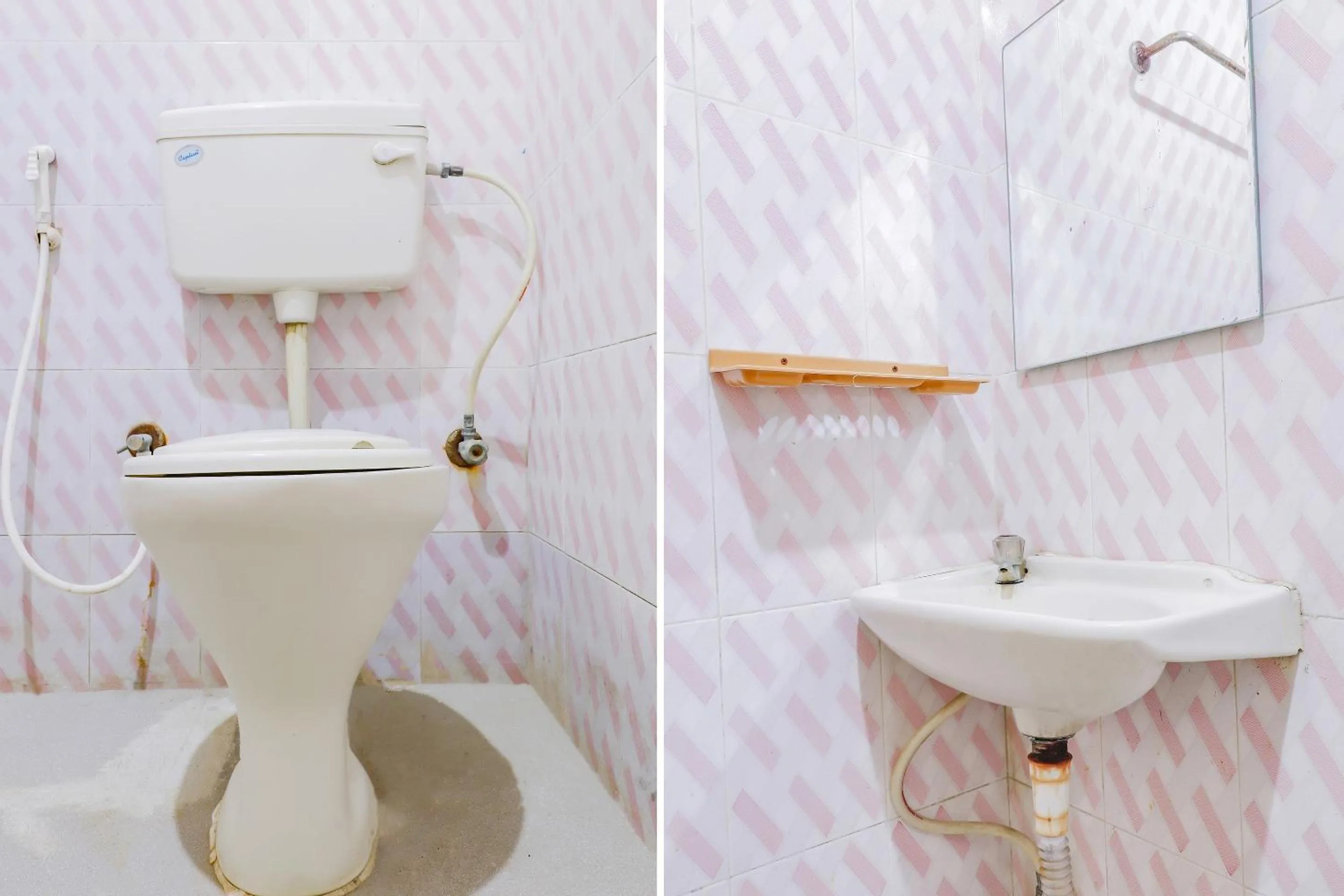 Bathroom in Hotel O PRIME NEST ROOMS