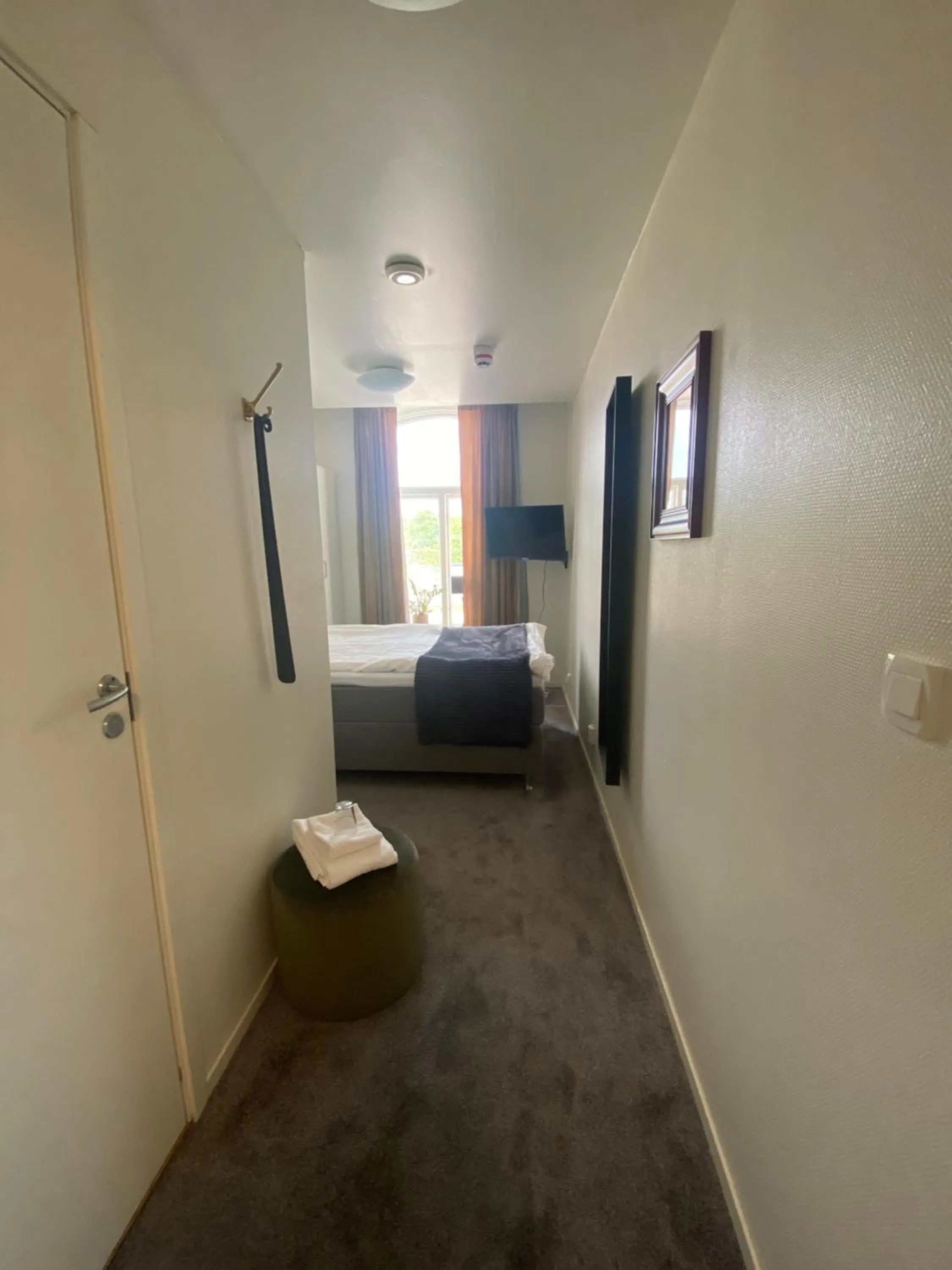 Photo of the whole room, Bed in Frövi hotell