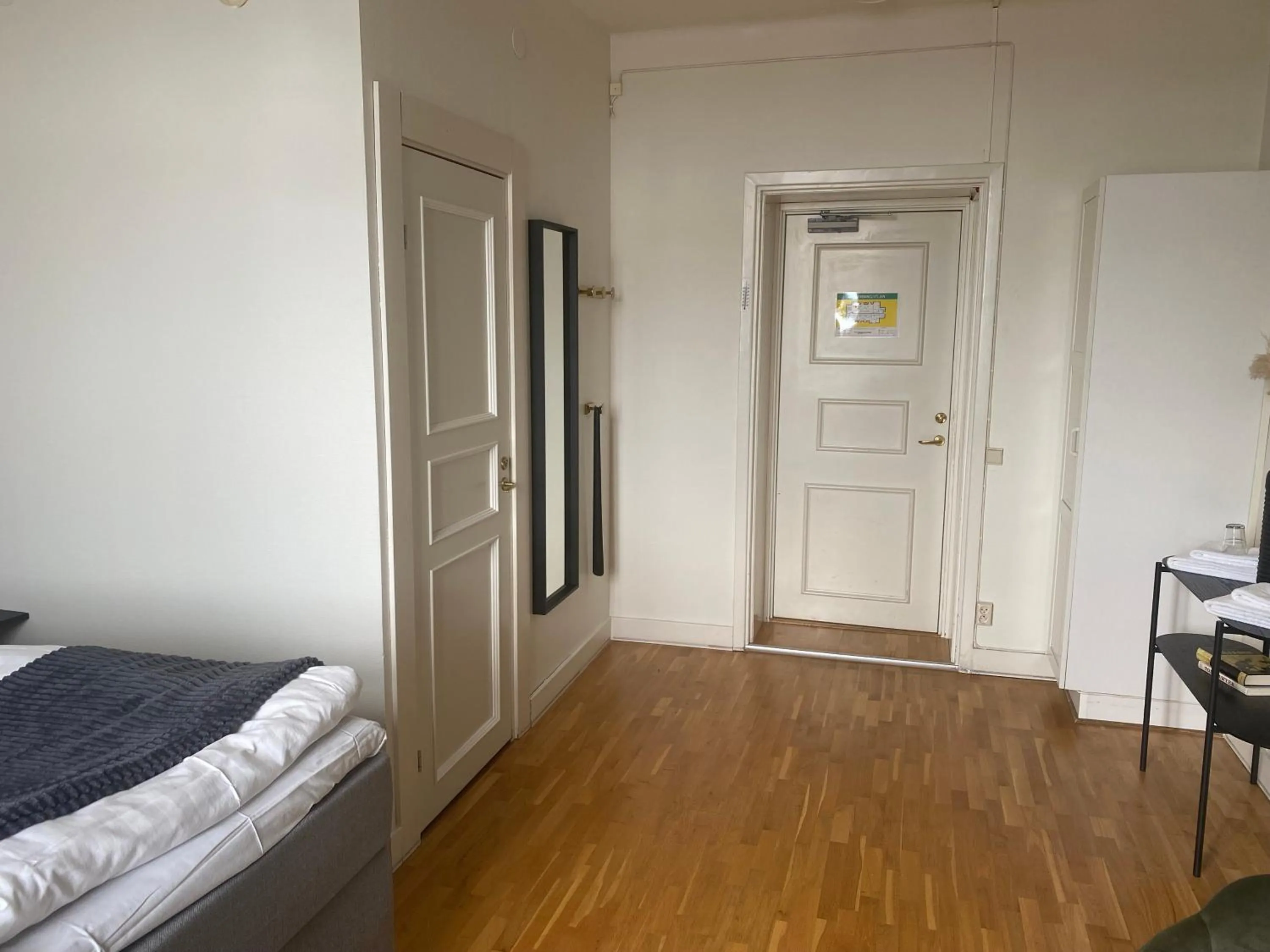 Bedroom, Bed in Frövi hotell