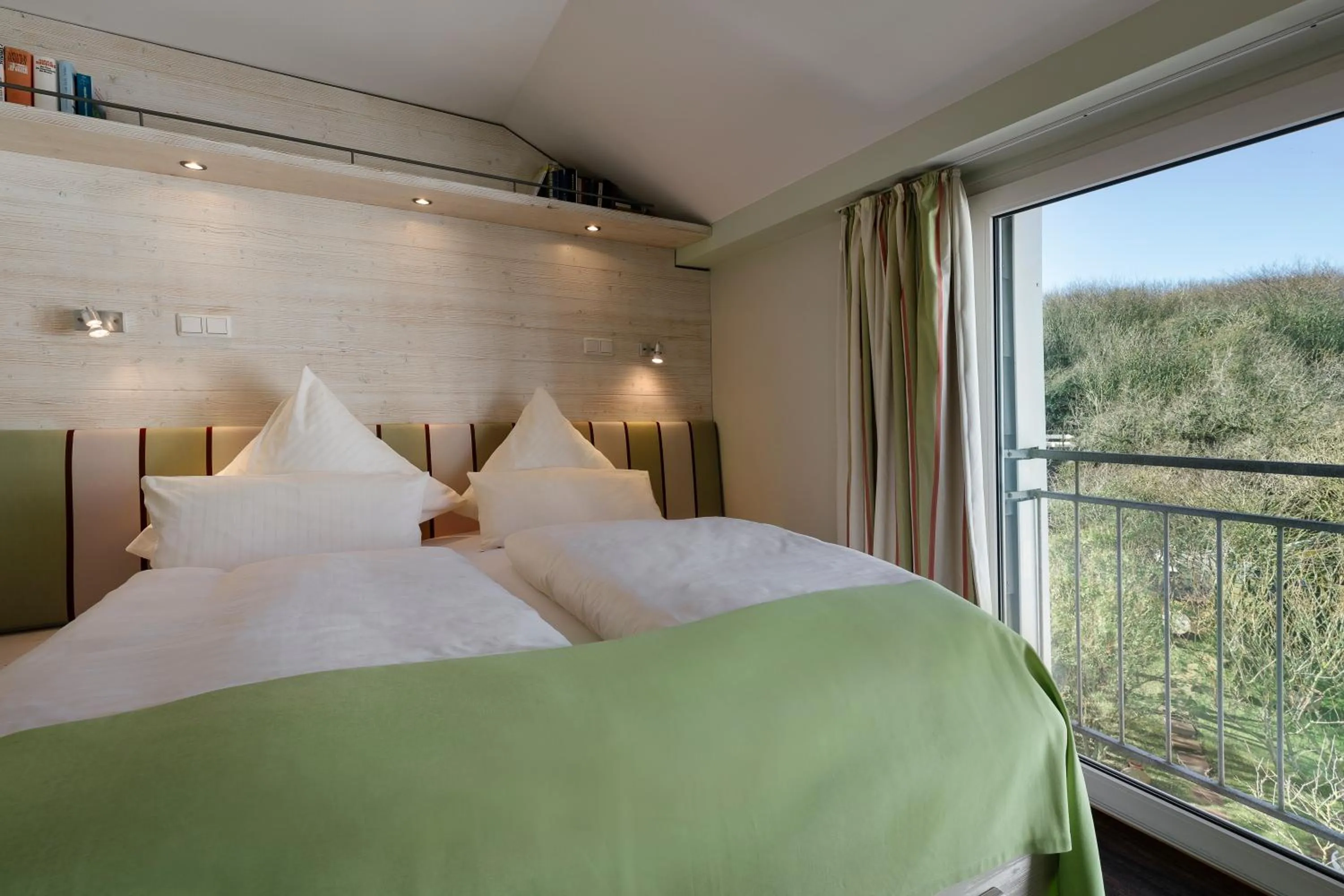 Bed in Hotel Rickmers' Insulaner