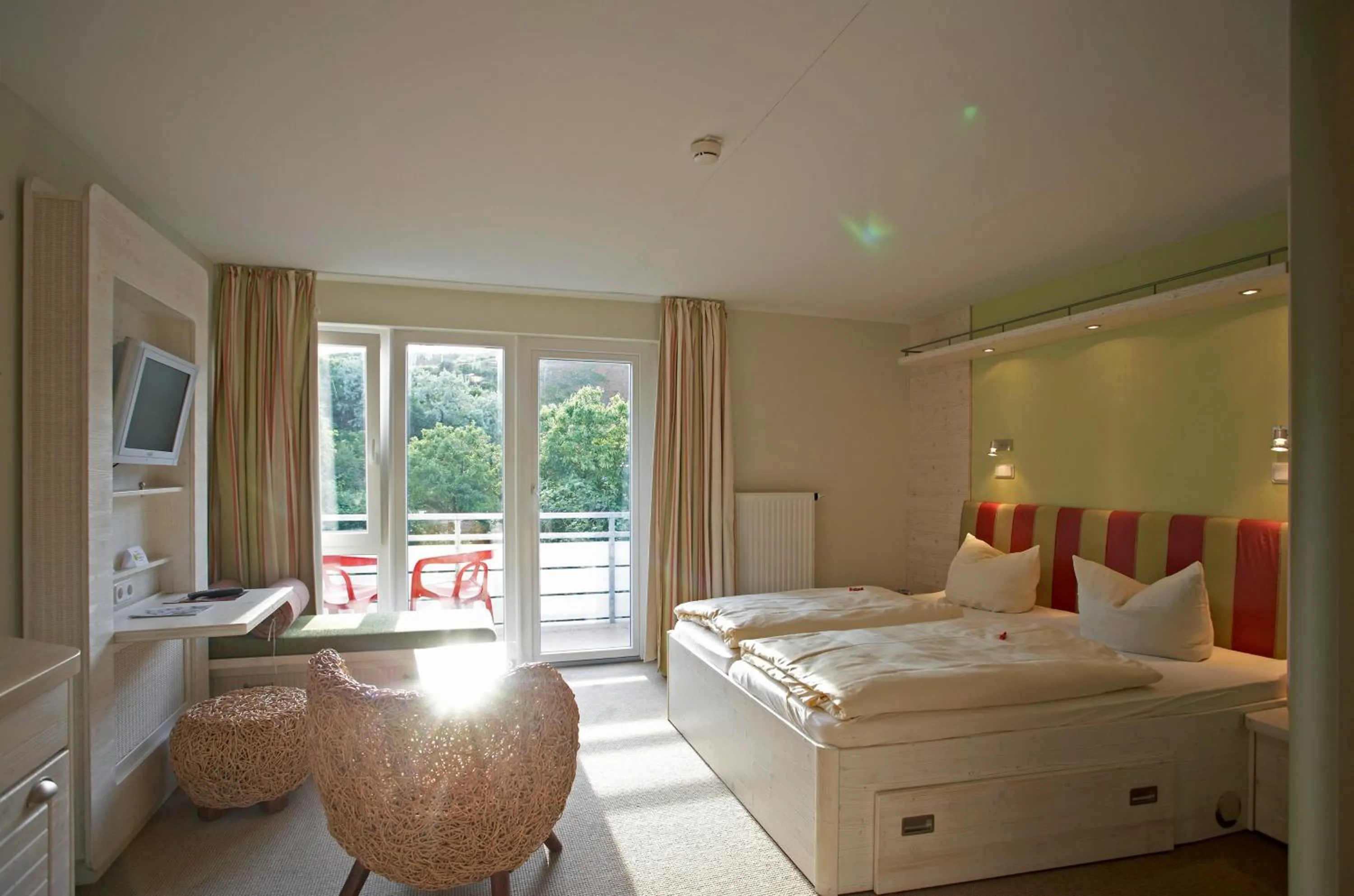 Bed in Hotel Rickmers' Insulaner