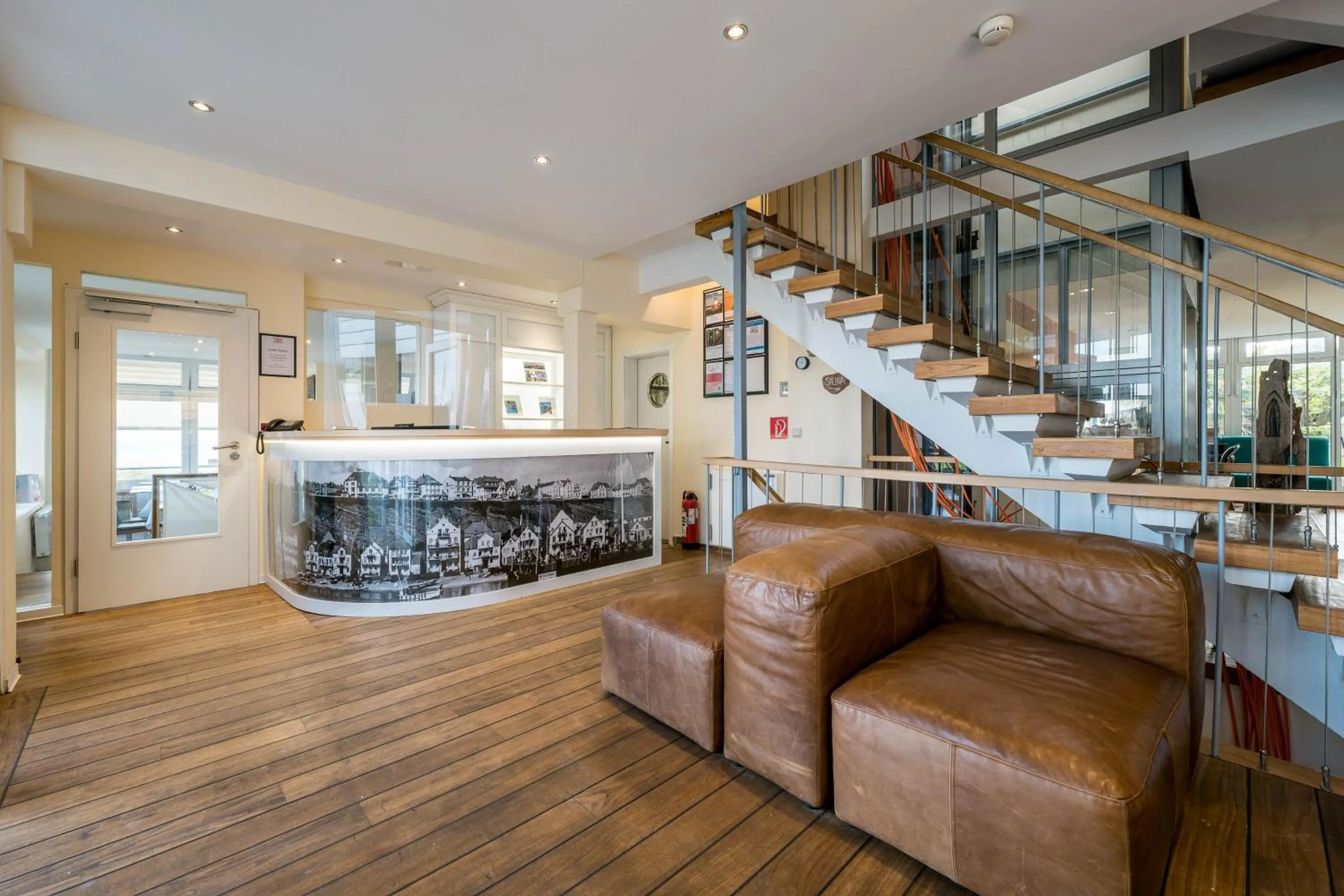 Seating area in Hotel Rickmers' Insulaner