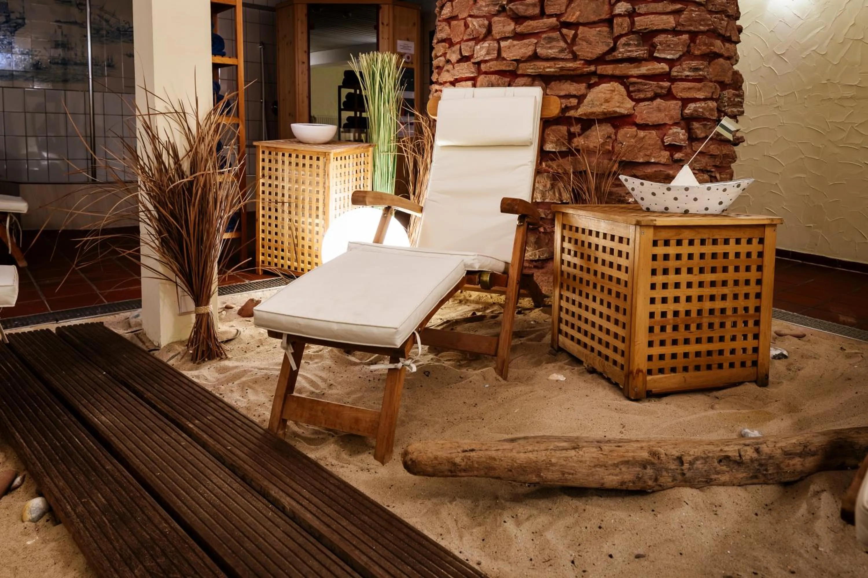 Sauna in Hotel Rickmers' Insulaner