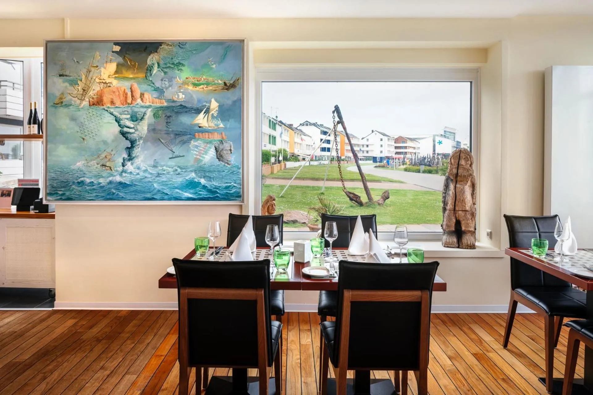 Restaurant/places to eat in Hotel Rickmers' Insulaner