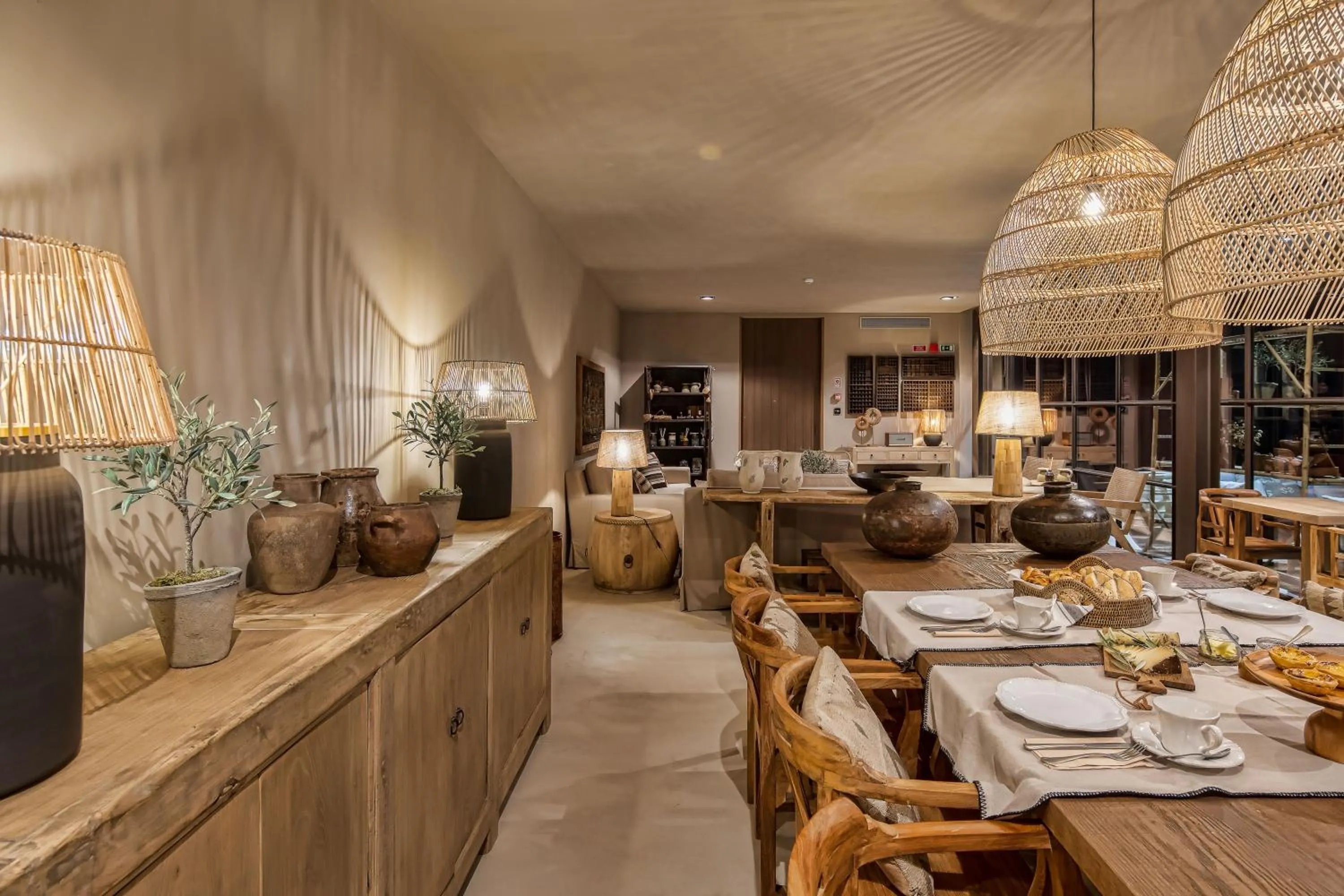 Living room in Terra Rosa Country House & Vineyards