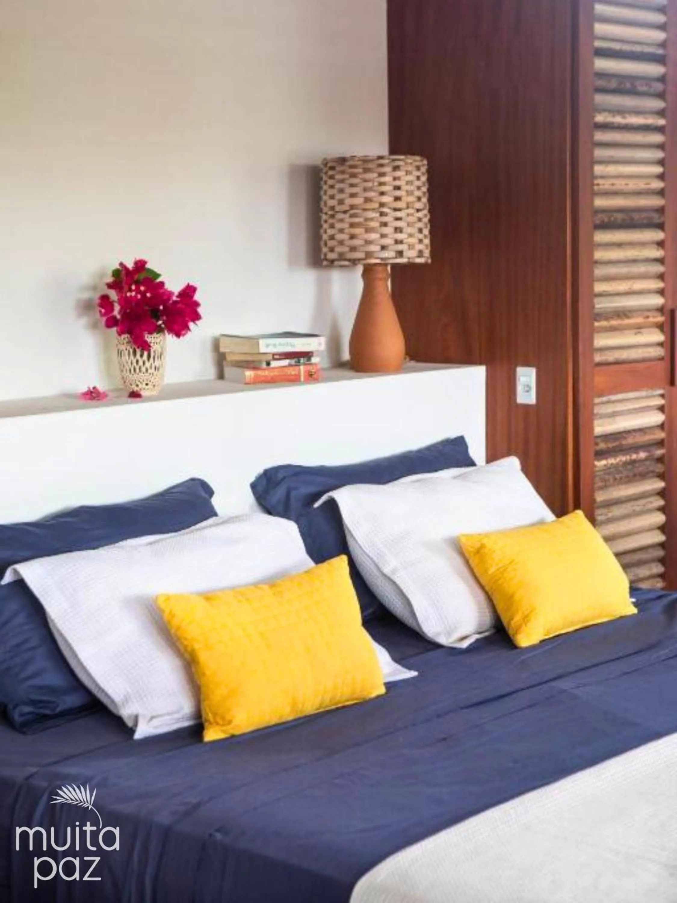 Decorative detail, Bed in Casa Mais Amor