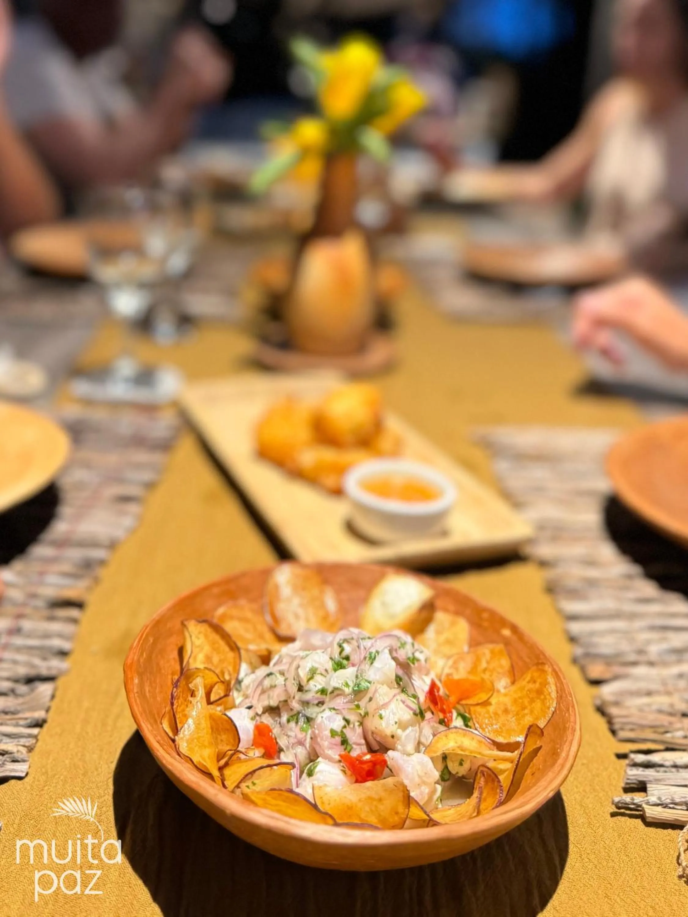 Food and drinks in Casa Mais Amor