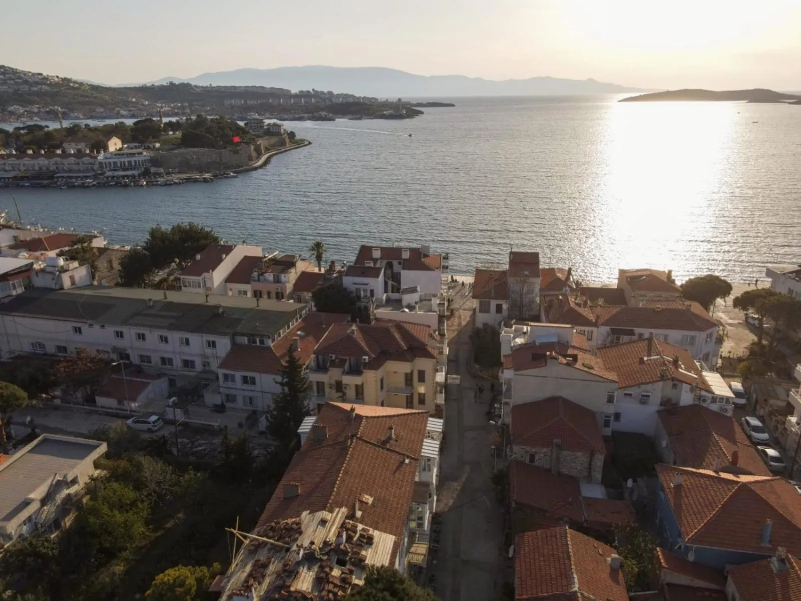 Bird's eye view in LİMON OTEL FOÇA