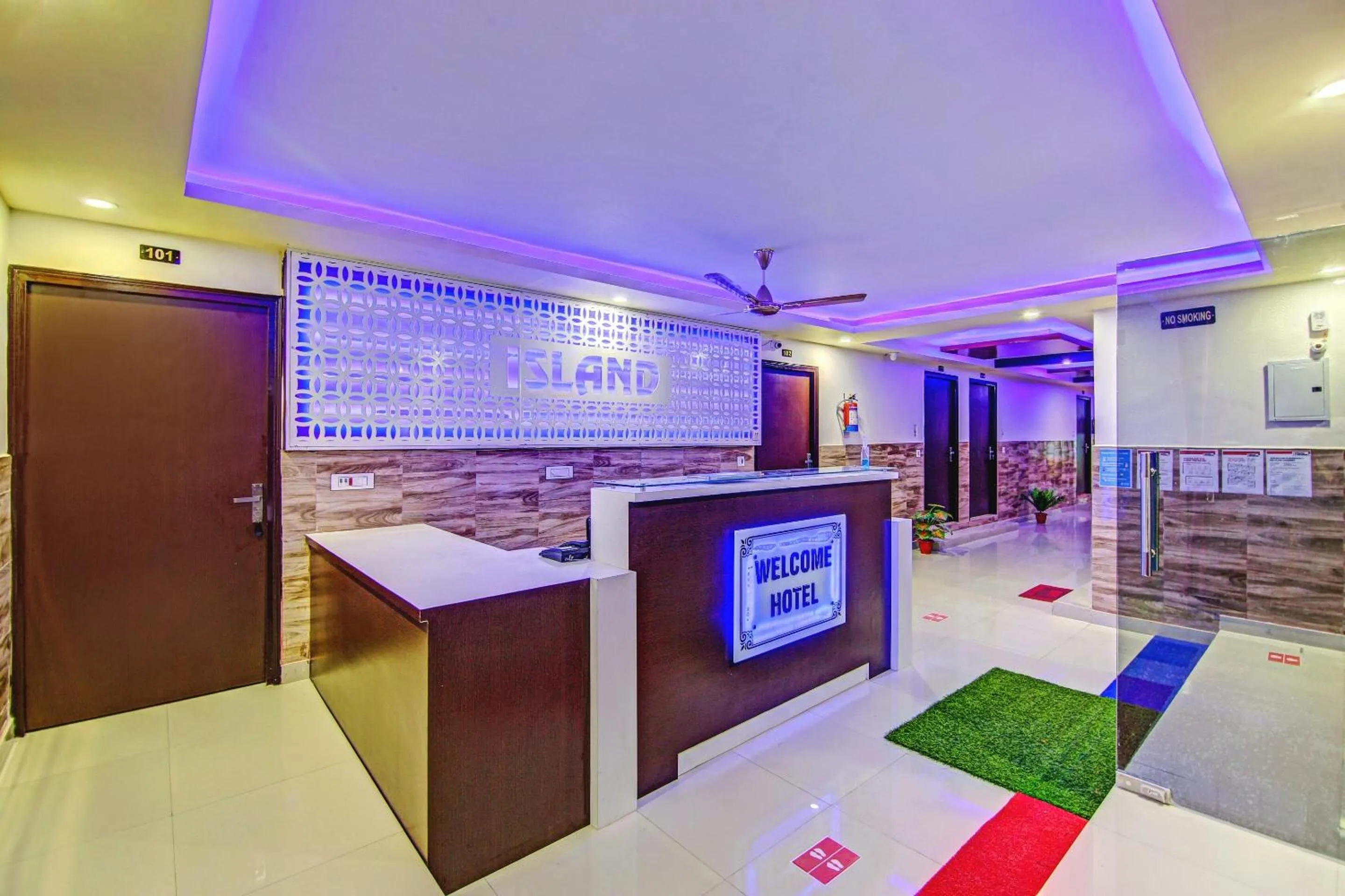 Lobby or reception, Bed in Hotel O Island