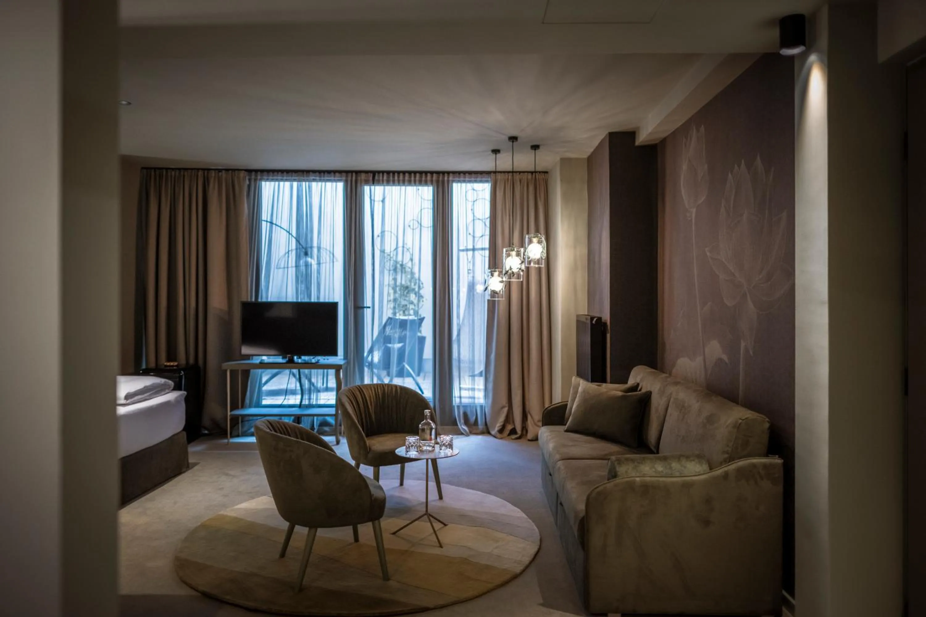 Living room in Altstadthotel Weisses Kreuz