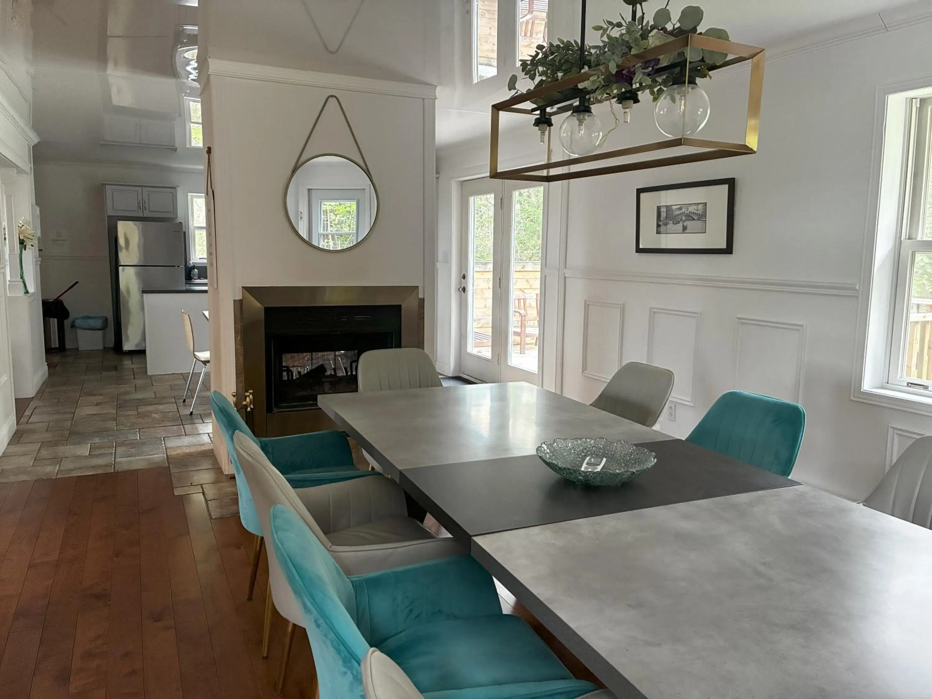 kitchen in Au Sommet du Lac Magog