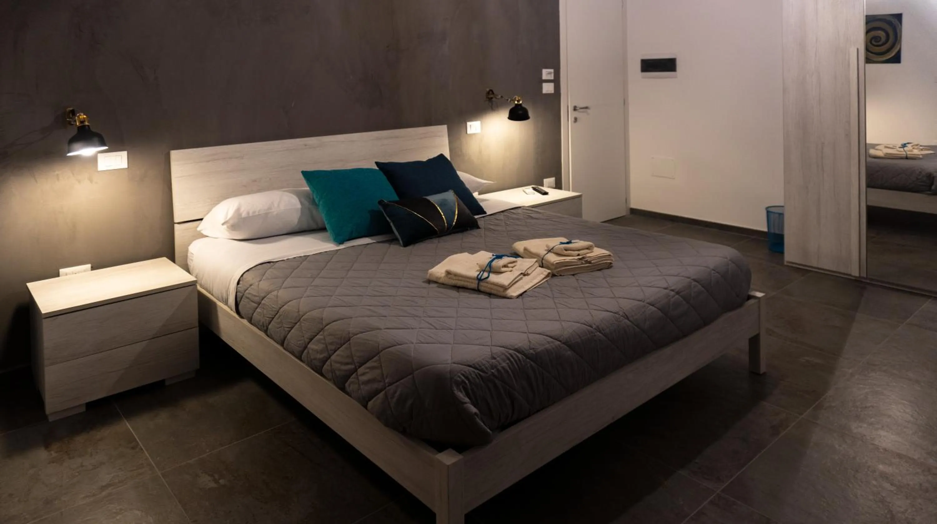 Bed in Elements Rooms