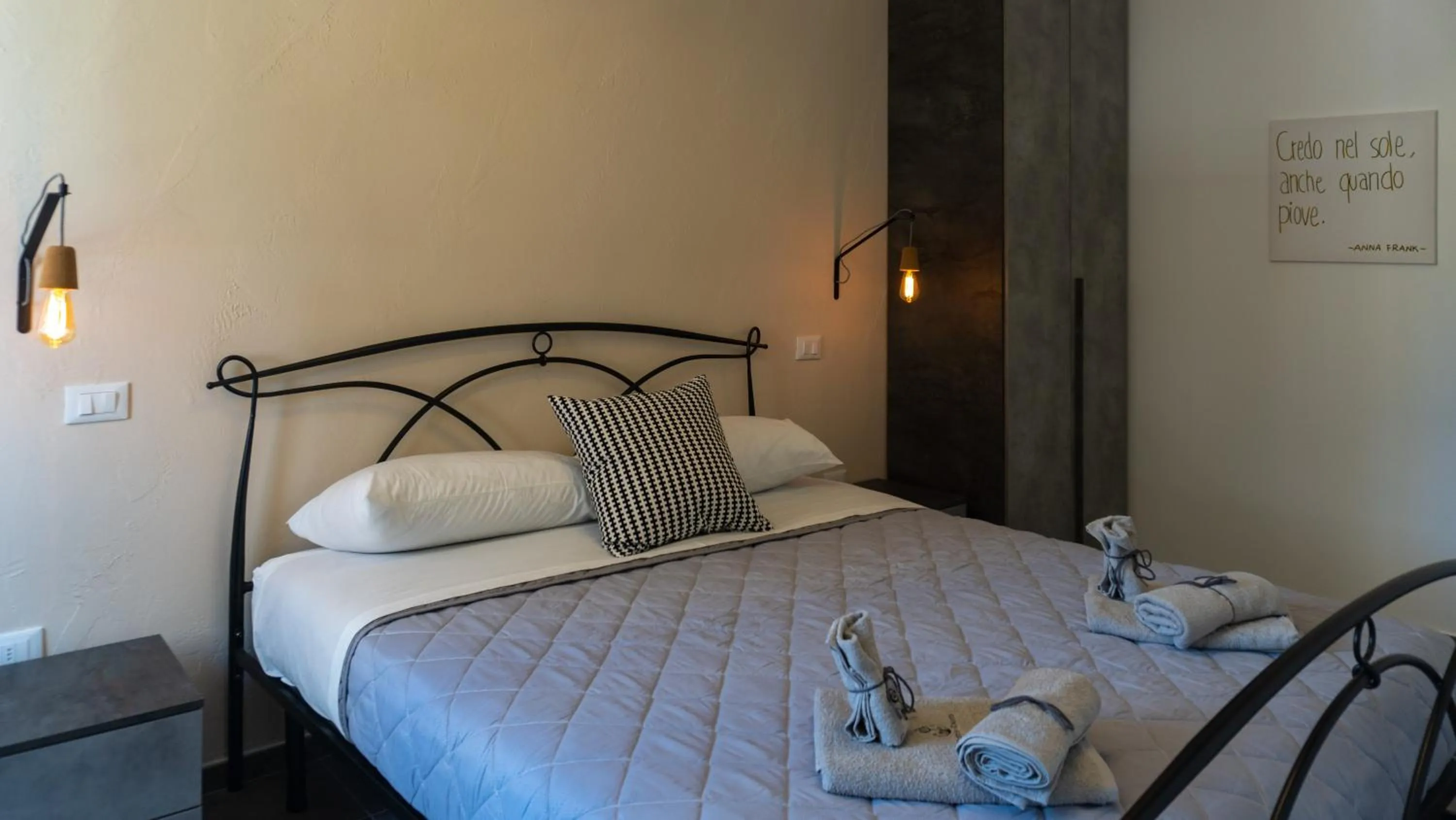 Bed in Elements Rooms