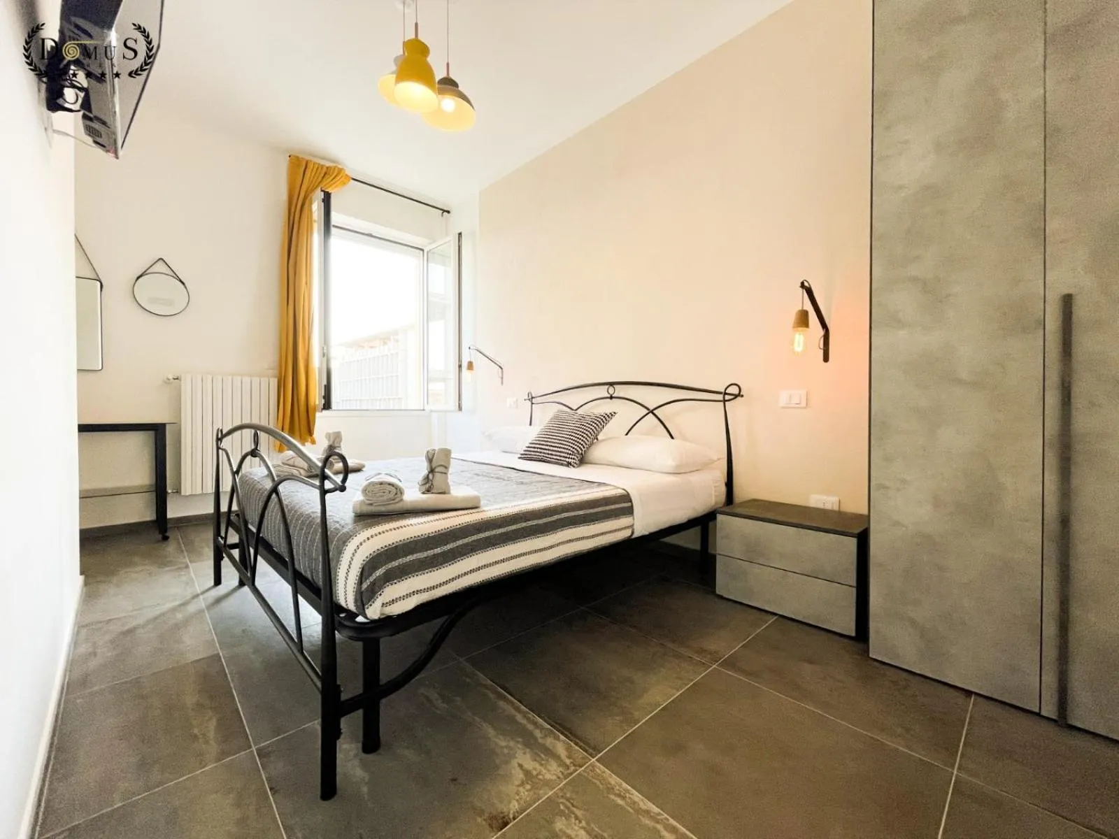 Bed in Elements Rooms