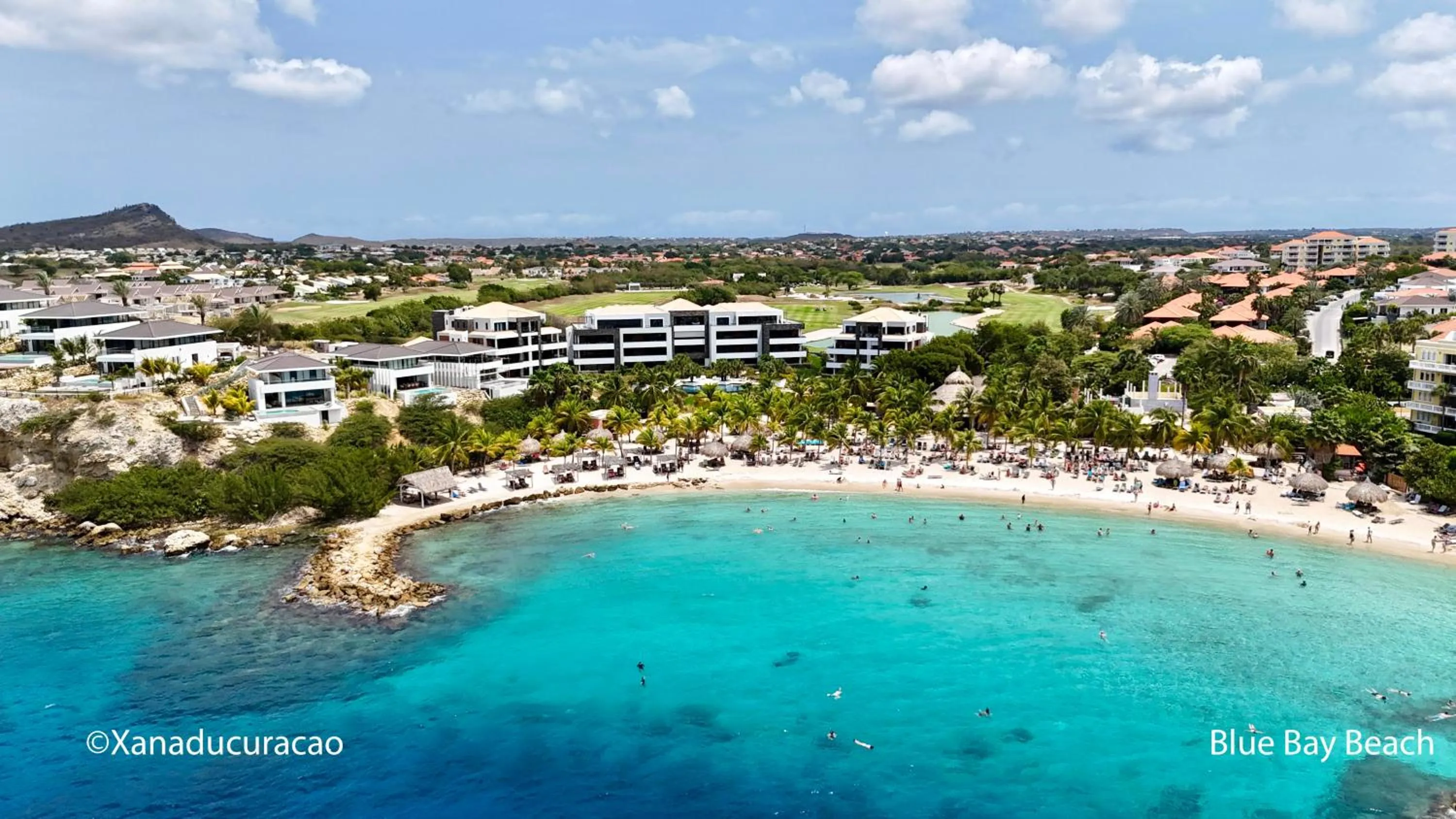 Beach in Xanadu Apartments at Blue Bay Golf & Beach Resort