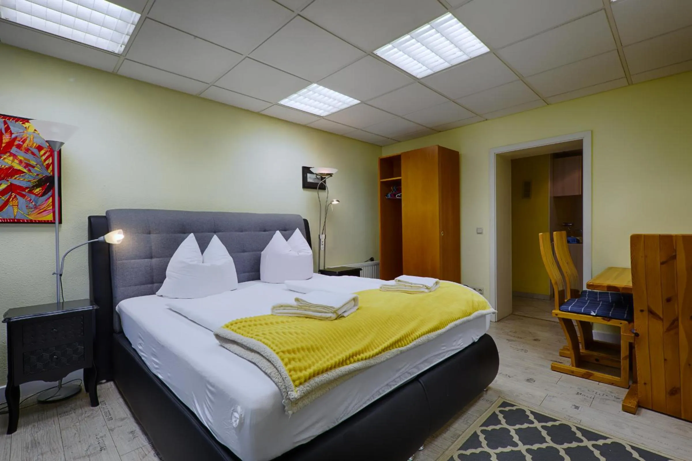 Bedroom, Bed in Waldschlösschen