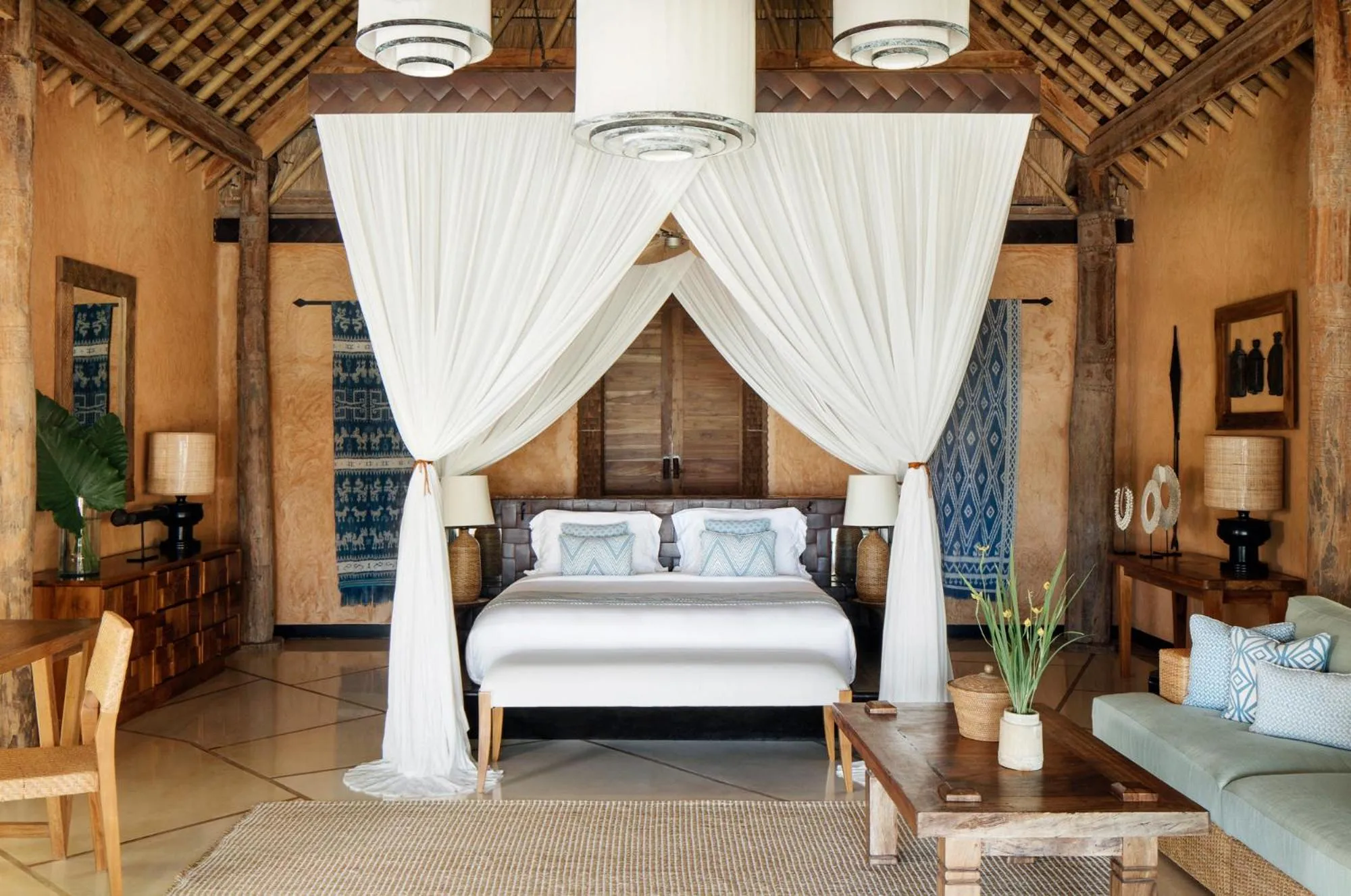 Bed in NIHI Sumba - 50 Best Hotels of the World