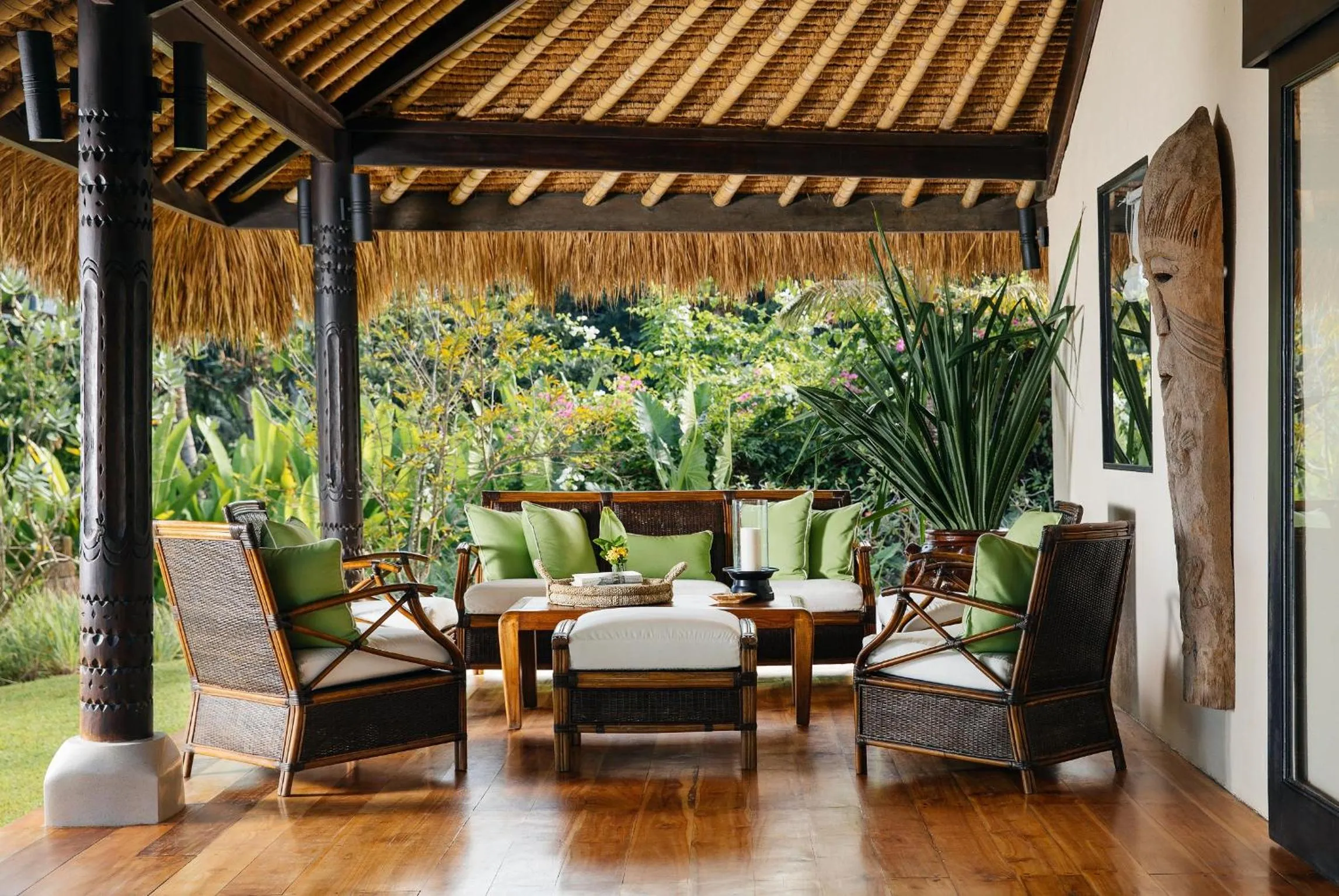 Patio in NIHI Sumba - 50 Best Hotels of the World