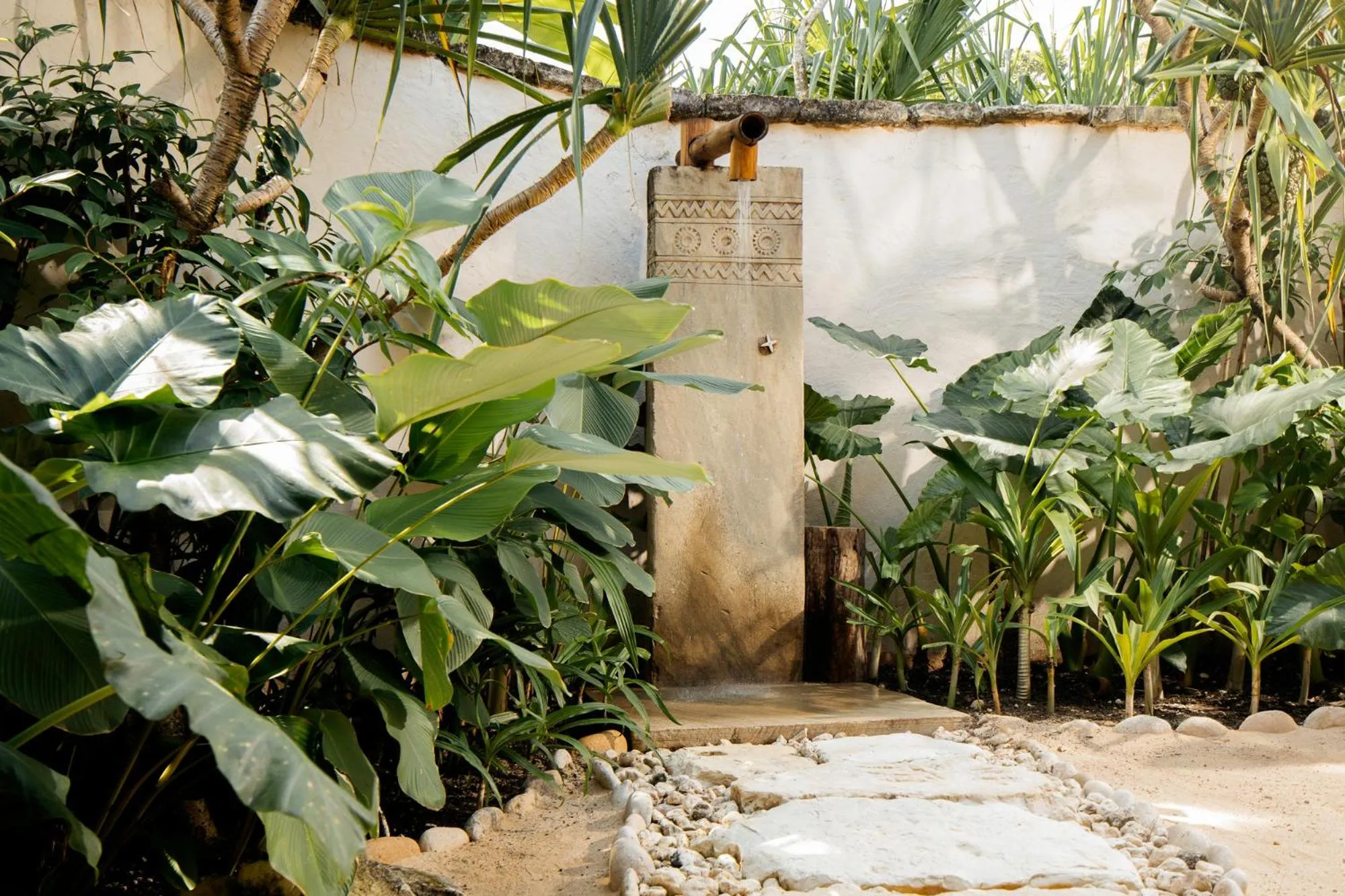 Shower in NIHI Sumba - 50 Best Hotels of the World