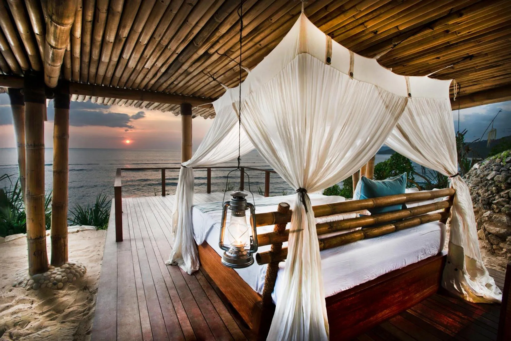 View (from property/room), Bed in NIHI Sumba - 50 Best Hotels of the World