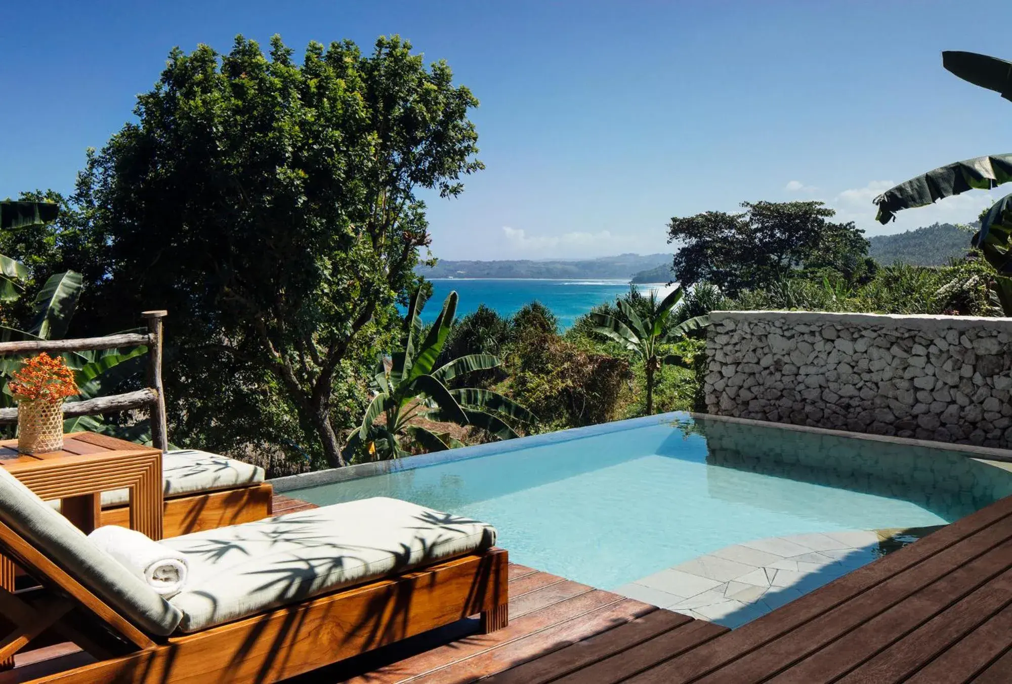 Putri Wamoro Jungle, 2-Bedroom Villa, Duplex, Ocean View, Private Plunge Pool in NIHI Sumba - 50 Best Hotels of the World Putri Wamoro Jungle, 2-Bedroom Villa, Duplex, Ocean View, Private Plunge Pool in NIHI Sumba - 50 Best Hotels of the World