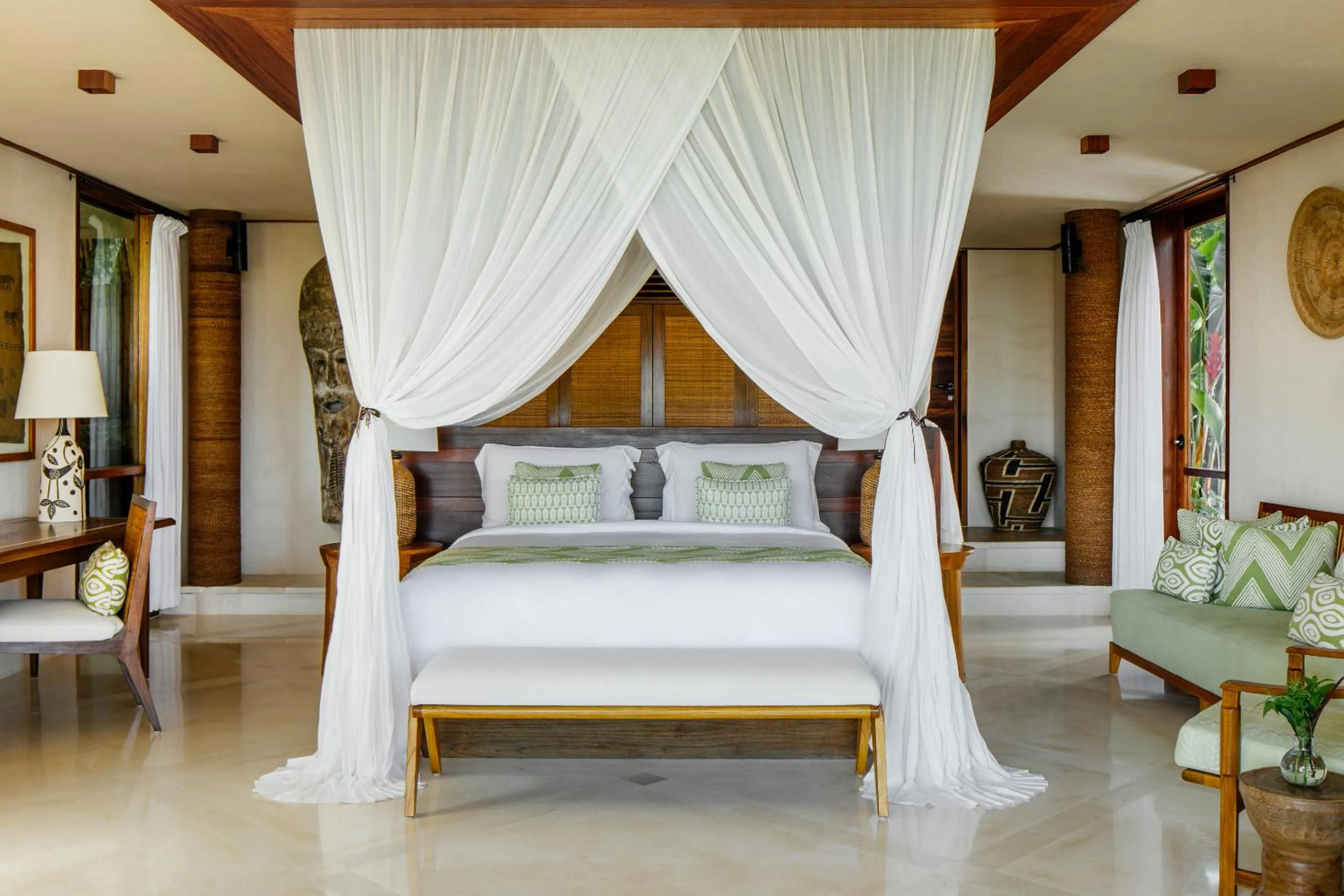 Bed in NIHI Sumba - 50 Best Hotels of the World