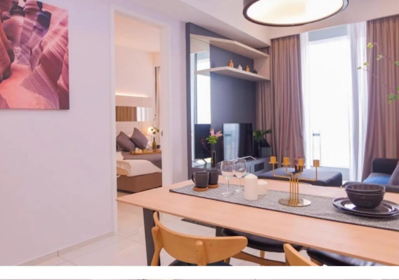 Communal lounge/ TV room in Robertson PanoramaKL Suites