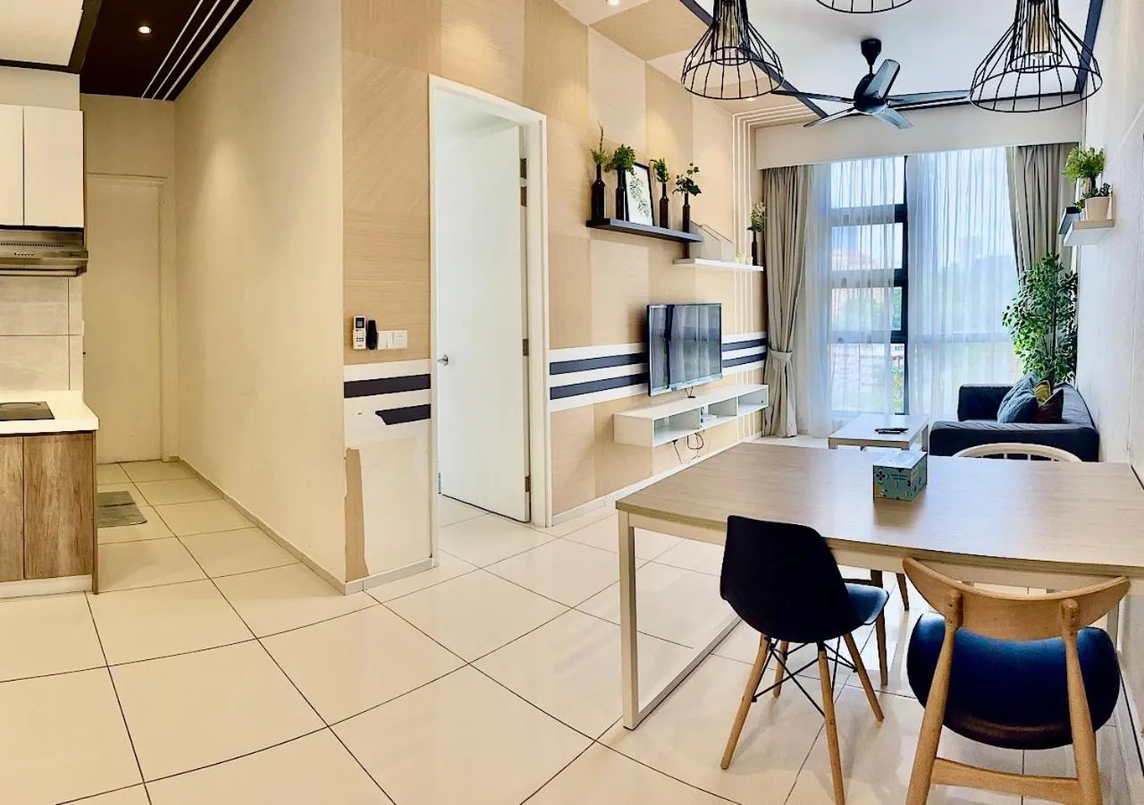 Living room in Robertson PanoramaKL Suites