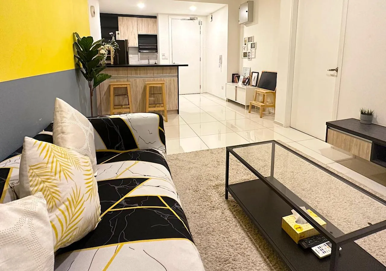 Living room in Robertson PanoramaKL Suites